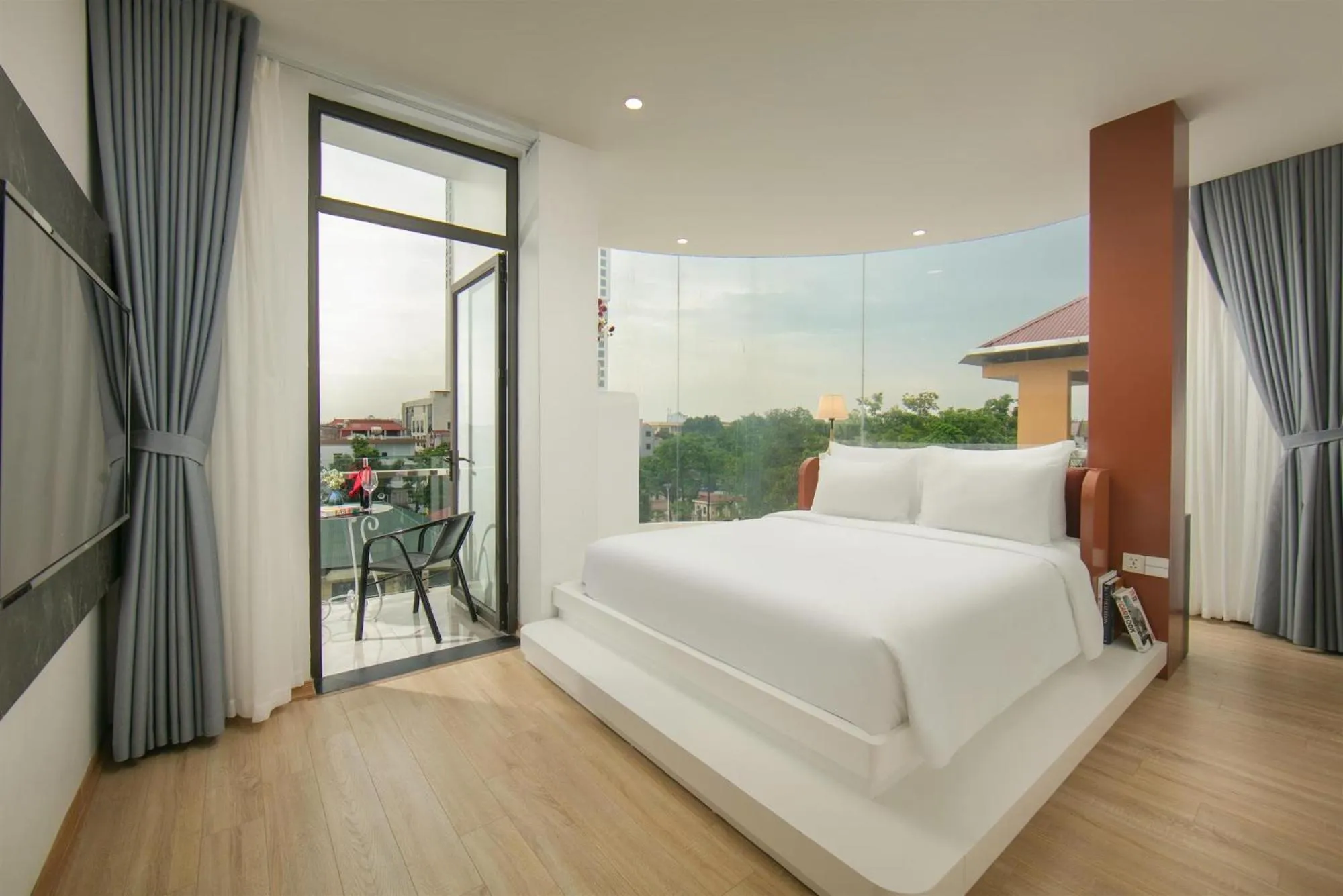 Bed in Amira Hotel Bắc Ninh