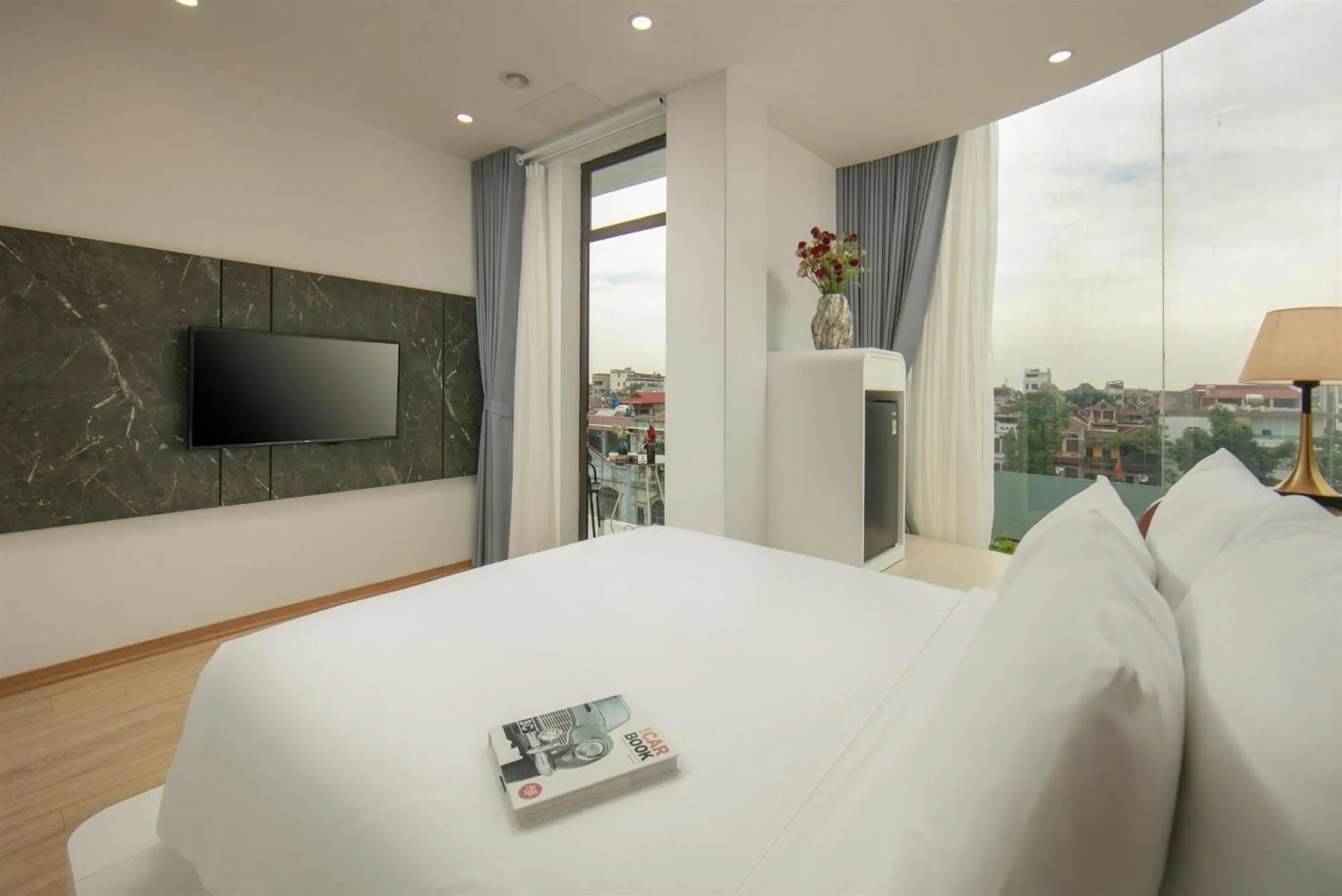 Bed in Amira Hotel Bắc Ninh