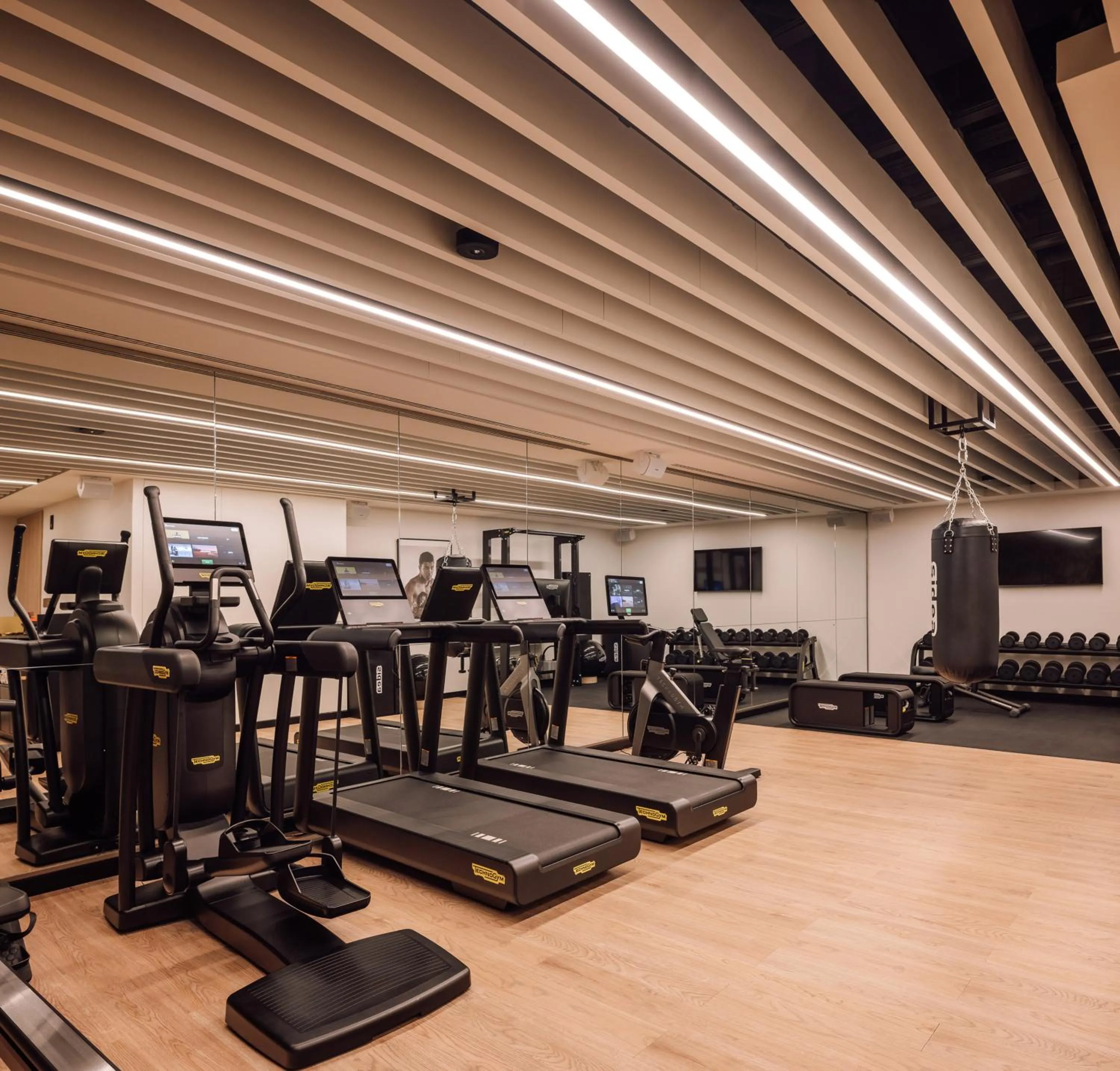 Fitness centre/facilities in ME Lisbon by Meliá