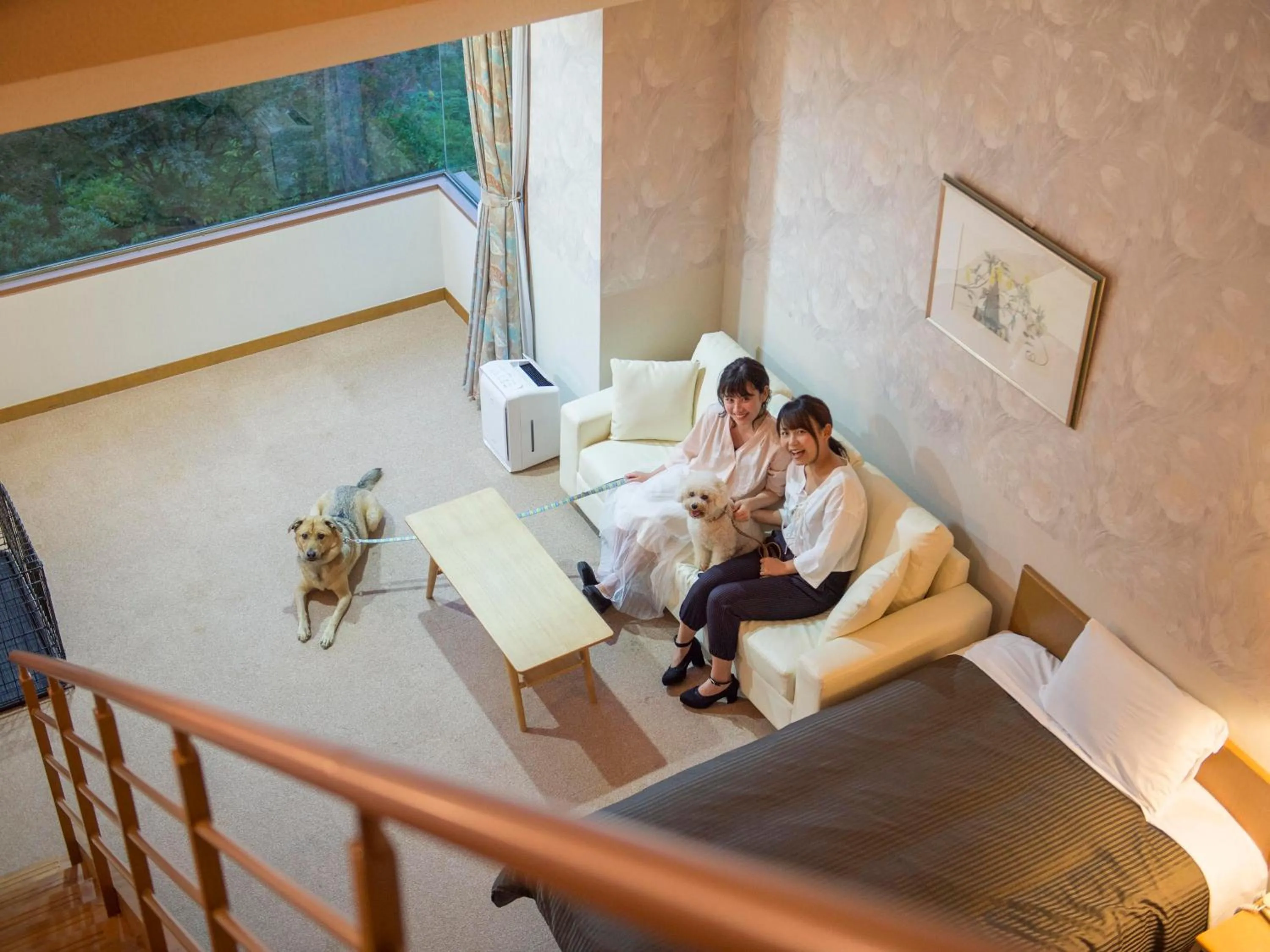 Photo of the whole room in Matsusaka Wan Wan Paradise Forest Hotel