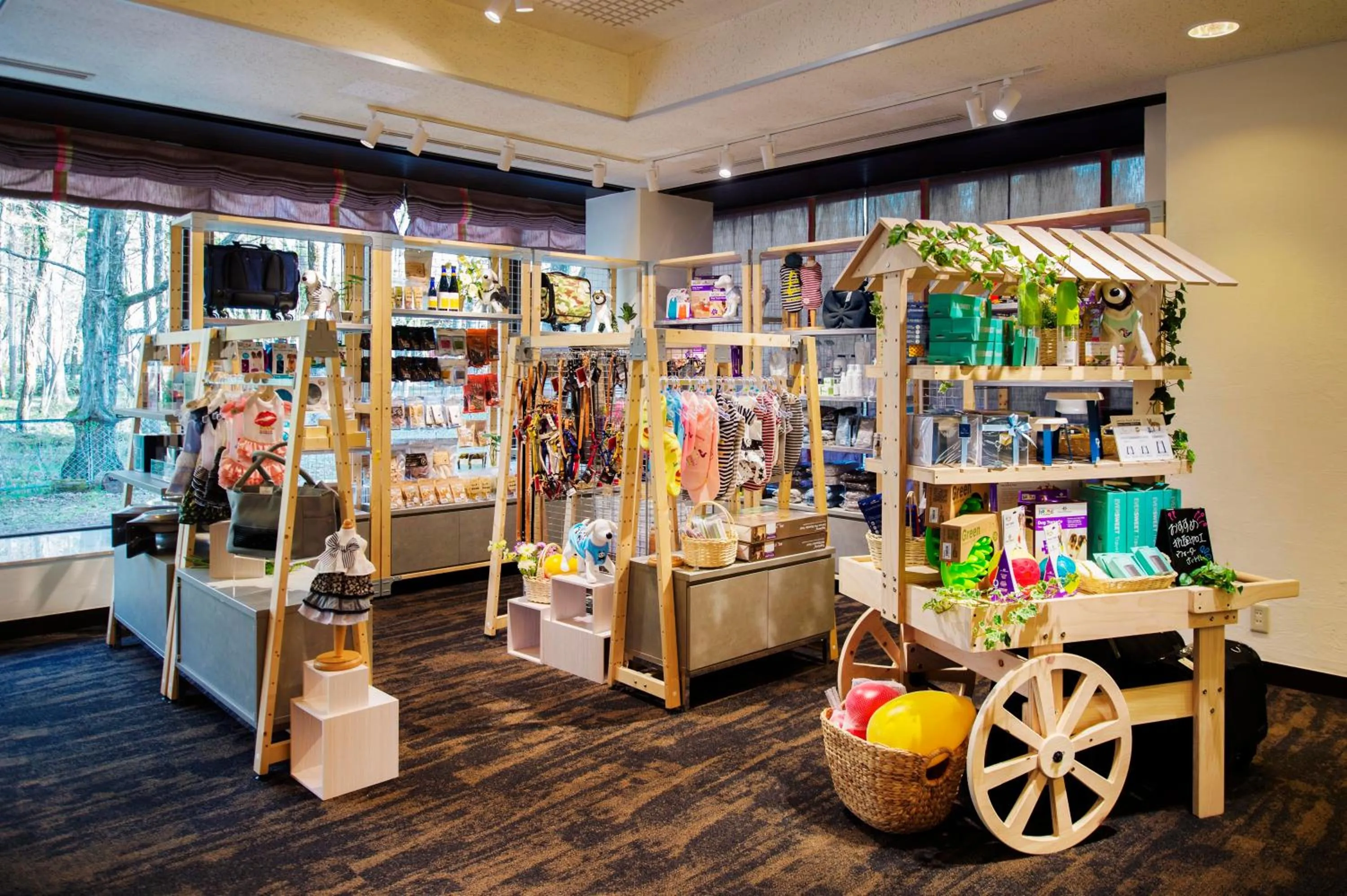 Shopping Area in Wan's Resort Yamanakako