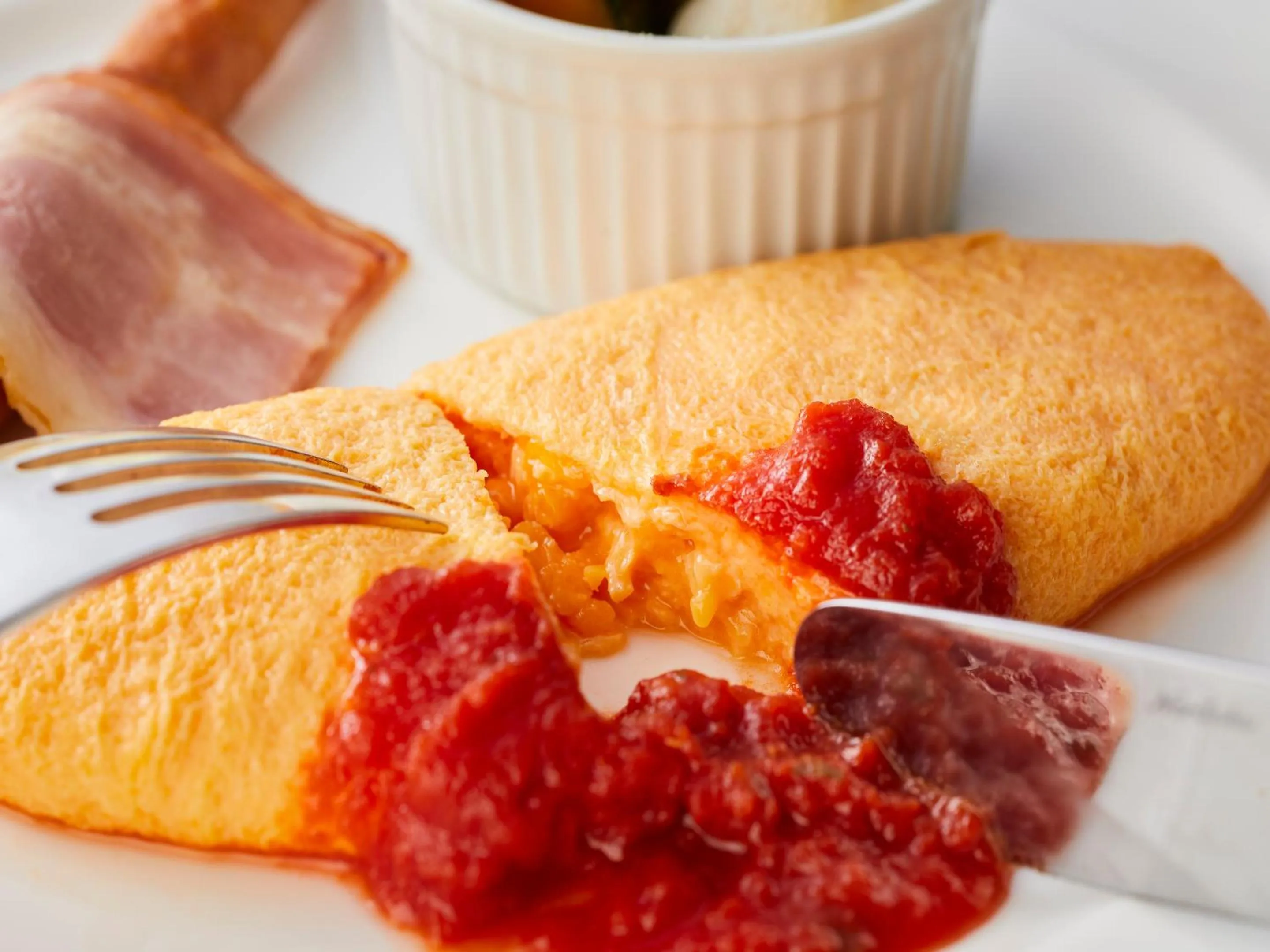 Breakfast in Wan's Resort Yamanakako