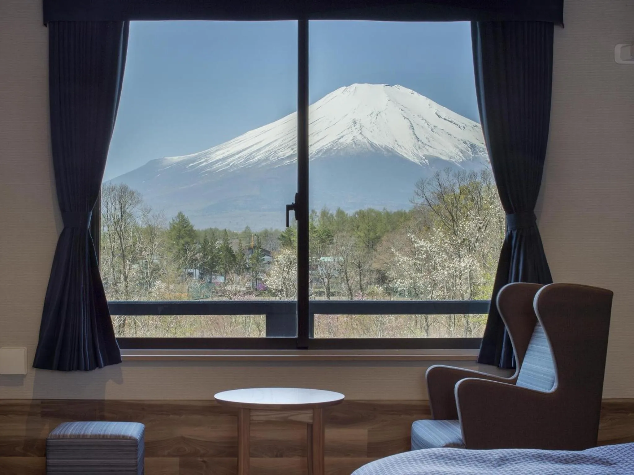 Mountain view in Wan's Resort Yamanakako