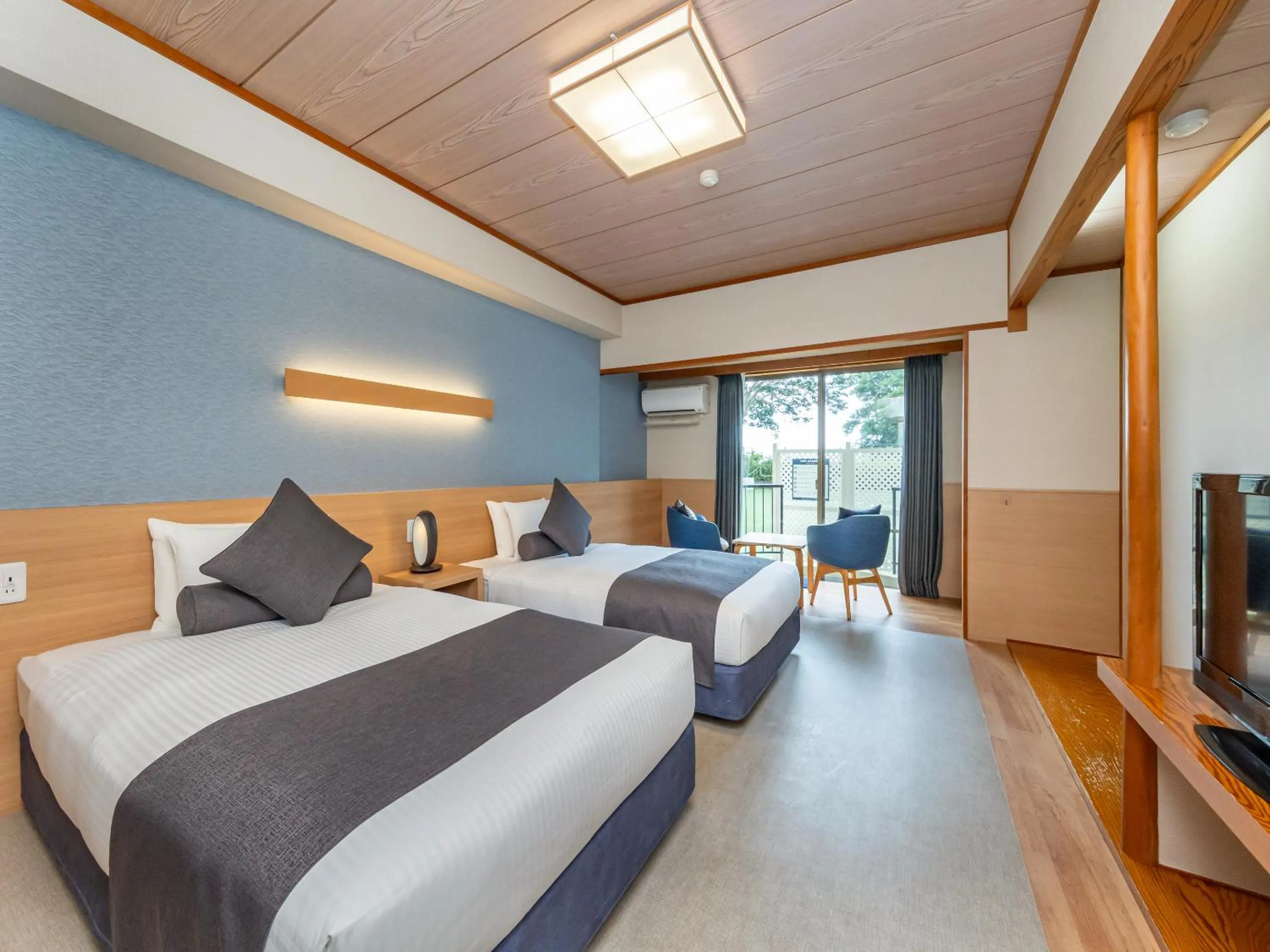 Photo of the whole room, Bed in Wan's Resort Jogasaki