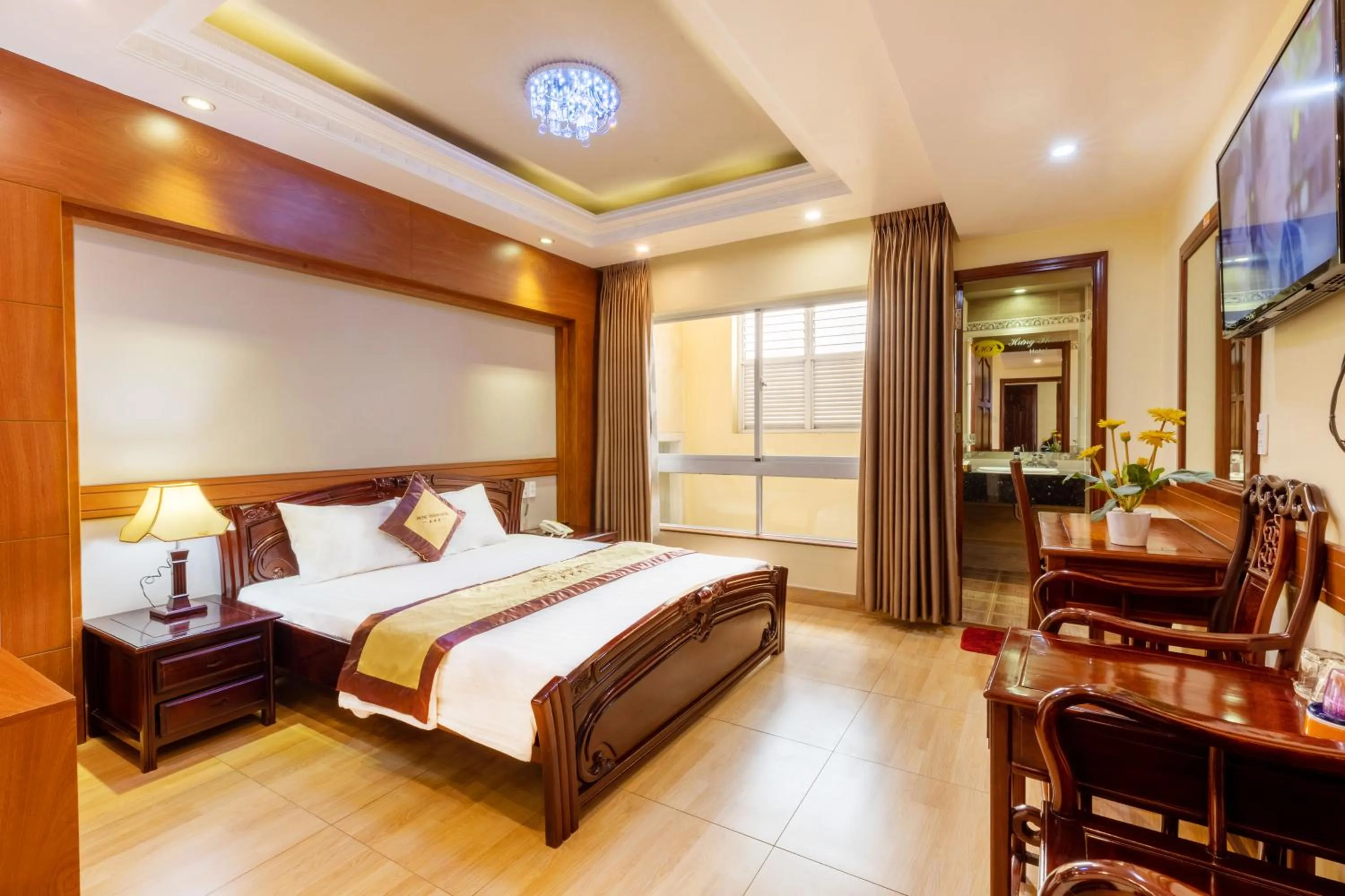 Bed in Hung Thanh Airport Hotel - Gần Siêu Thị Vincom