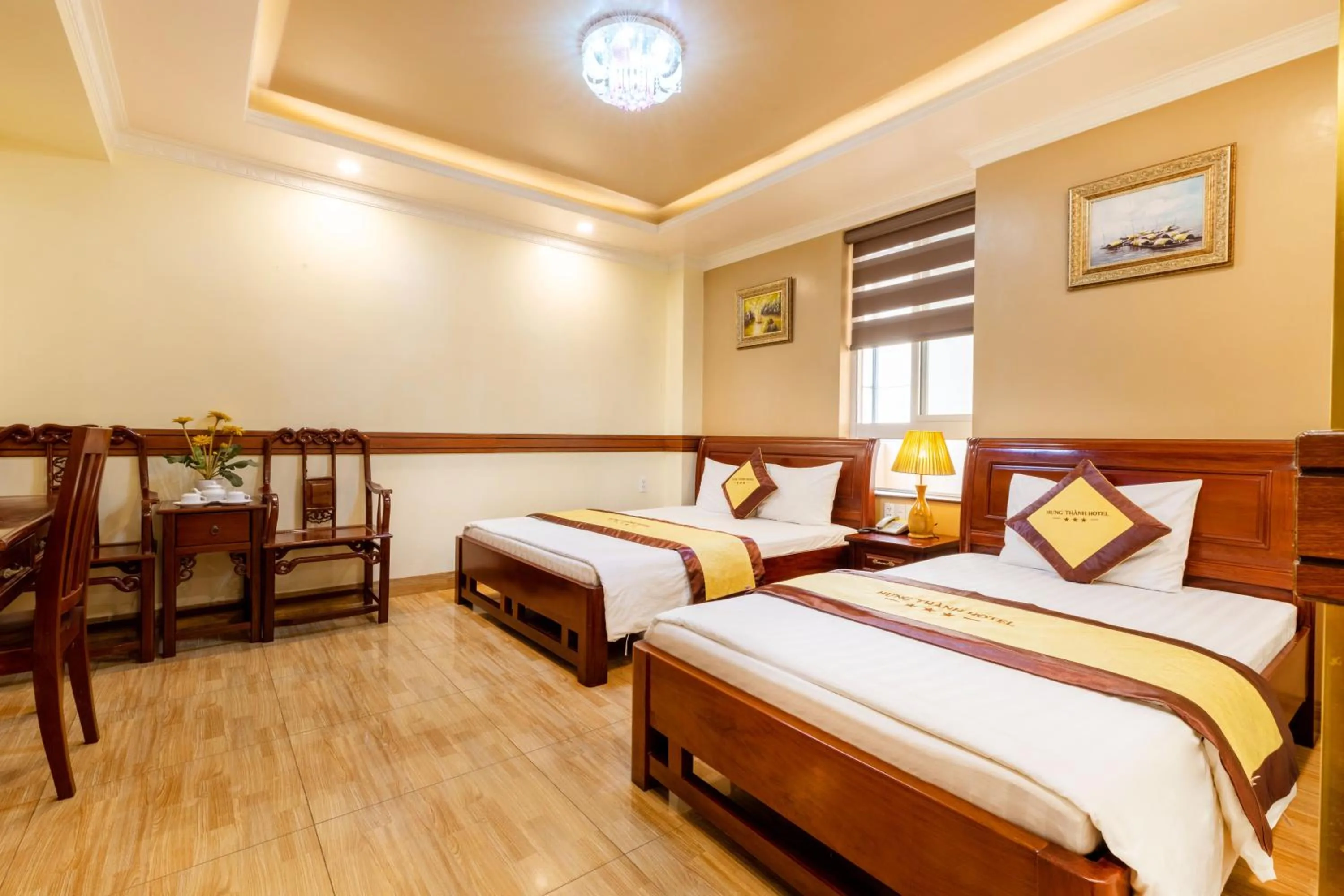 Bed in Hung Thanh Airport Hotel - Gần Siêu Thị Vincom