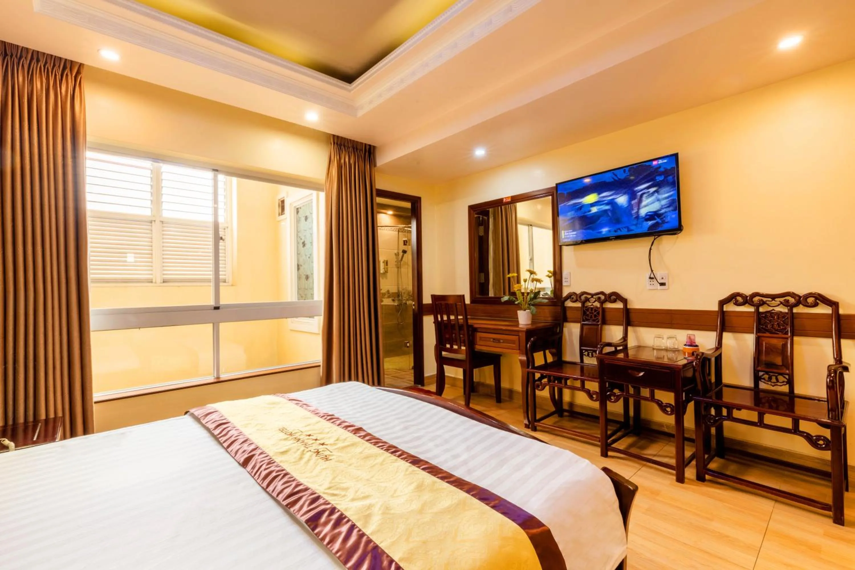 Bed in Hung Thanh Airport Hotel - Gần Siêu Thị Vincom