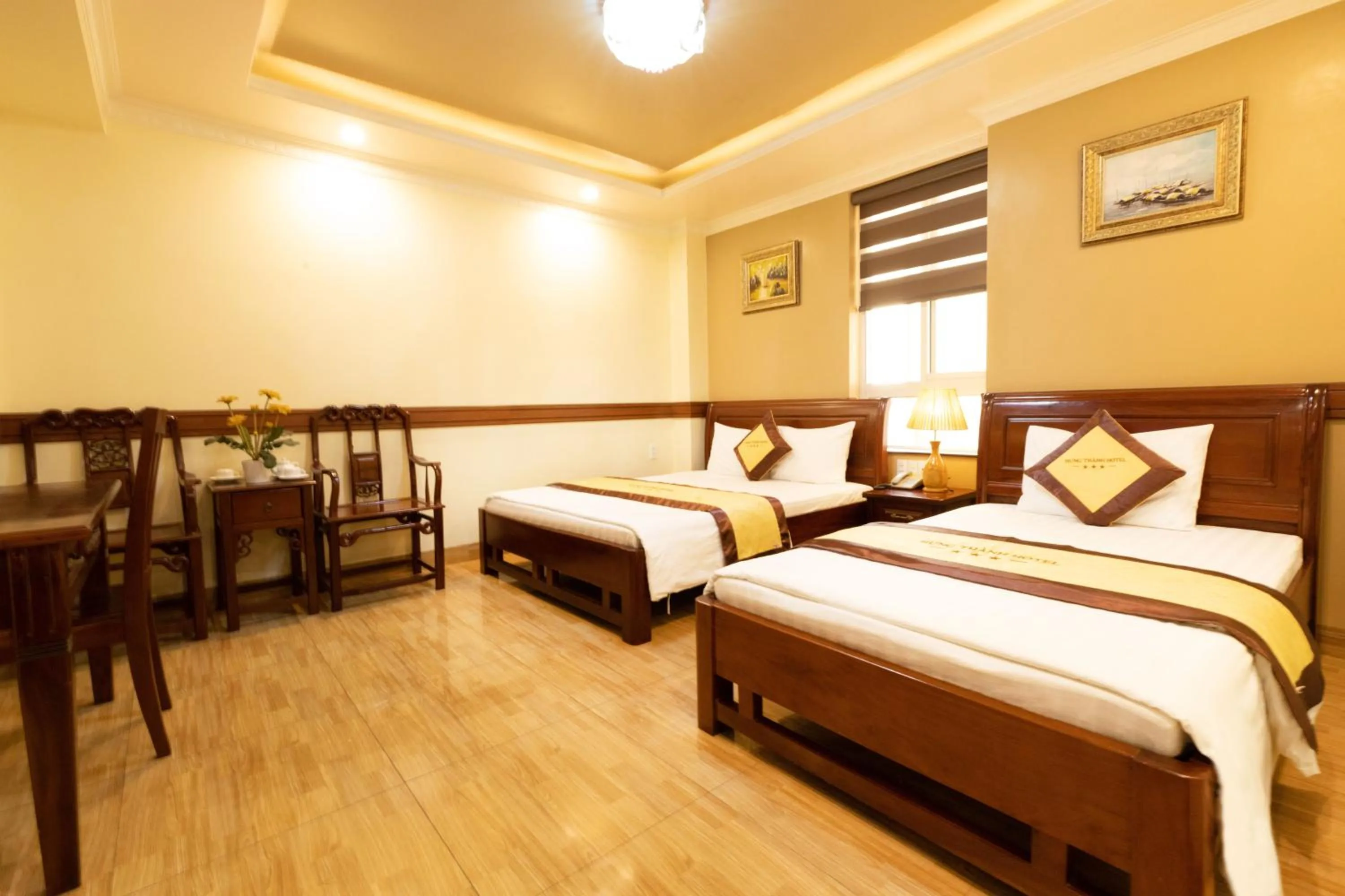 Bed in Hung Thanh Airport Hotel - Gần Siêu Thị Vincom