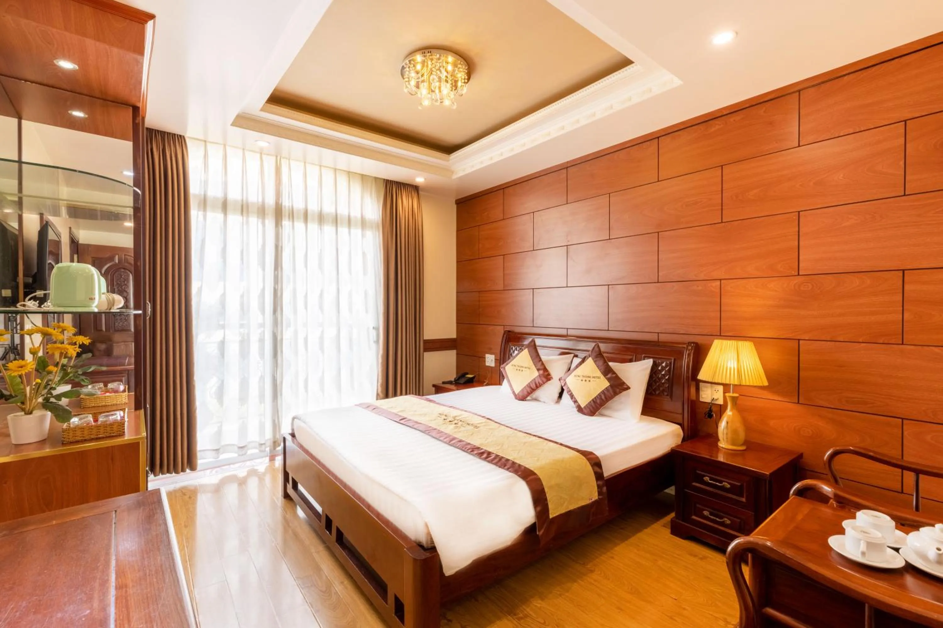 Bed in Hung Thanh Airport Hotel - Gần Siêu Thị Vincom