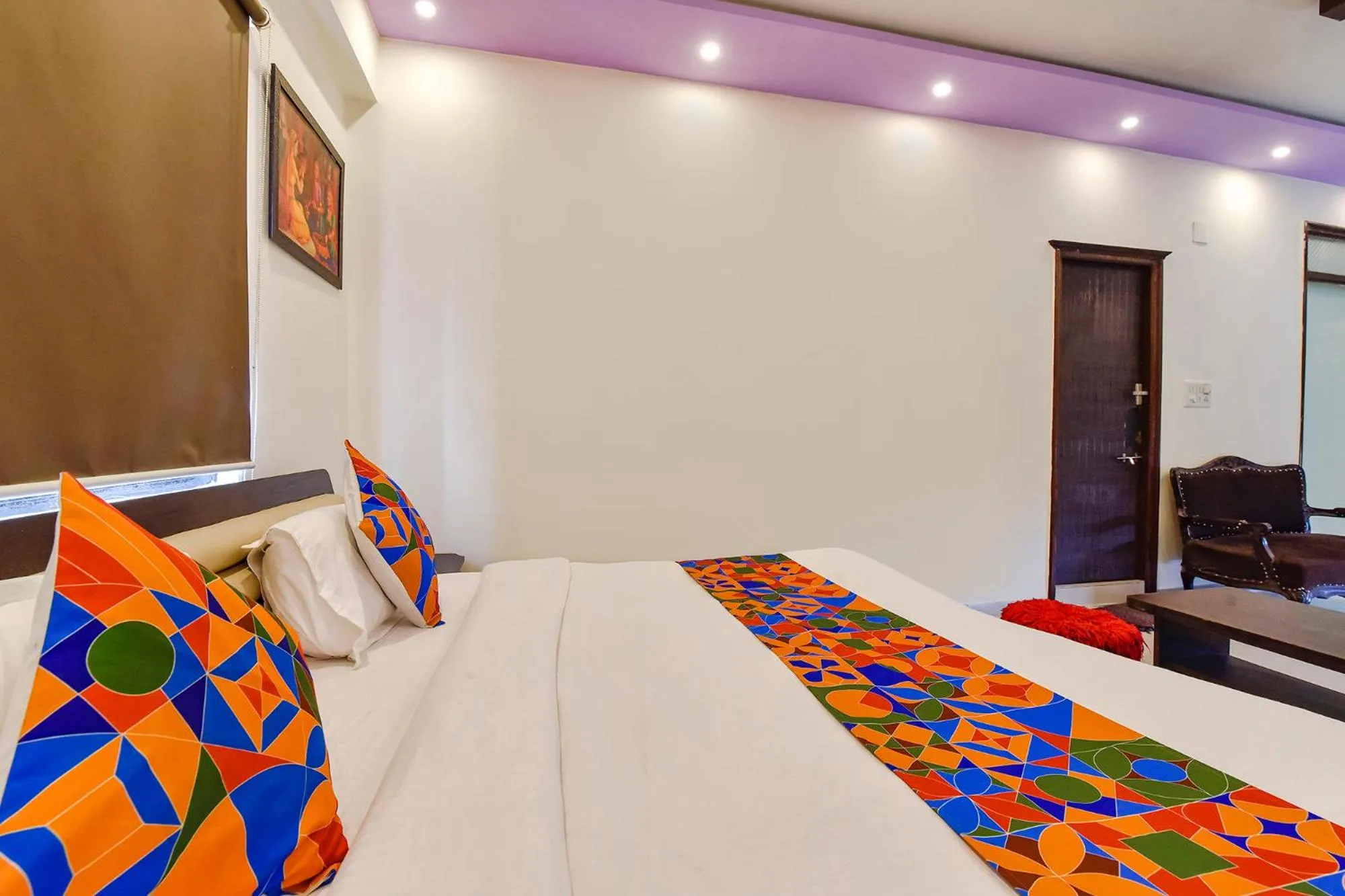 Bedroom, Bed in FabHotel Crystal Inn II - Paldi Char Rasta