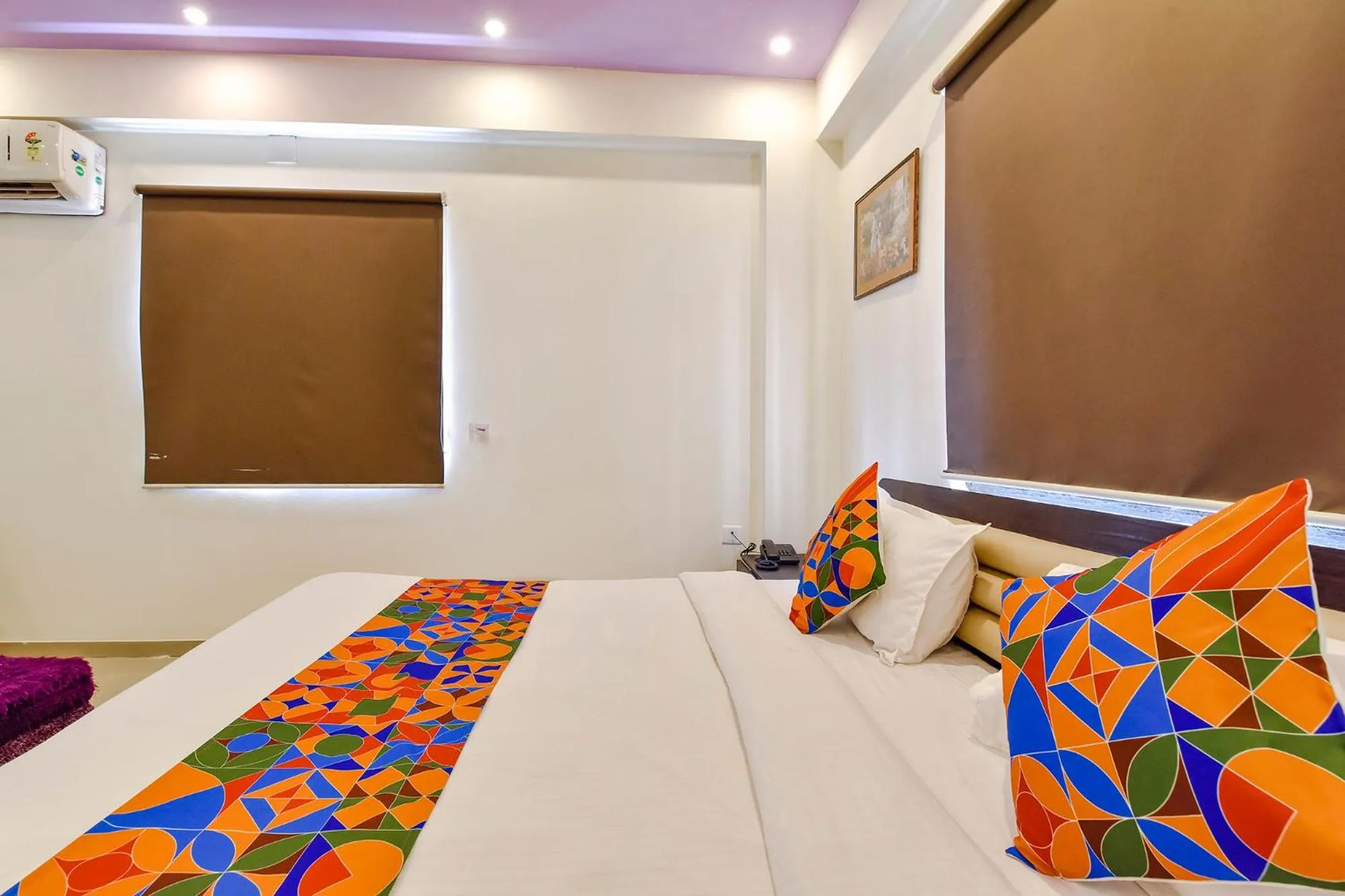 Bedroom, Bed in FabHotel Crystal Inn II - Paldi Char Rasta