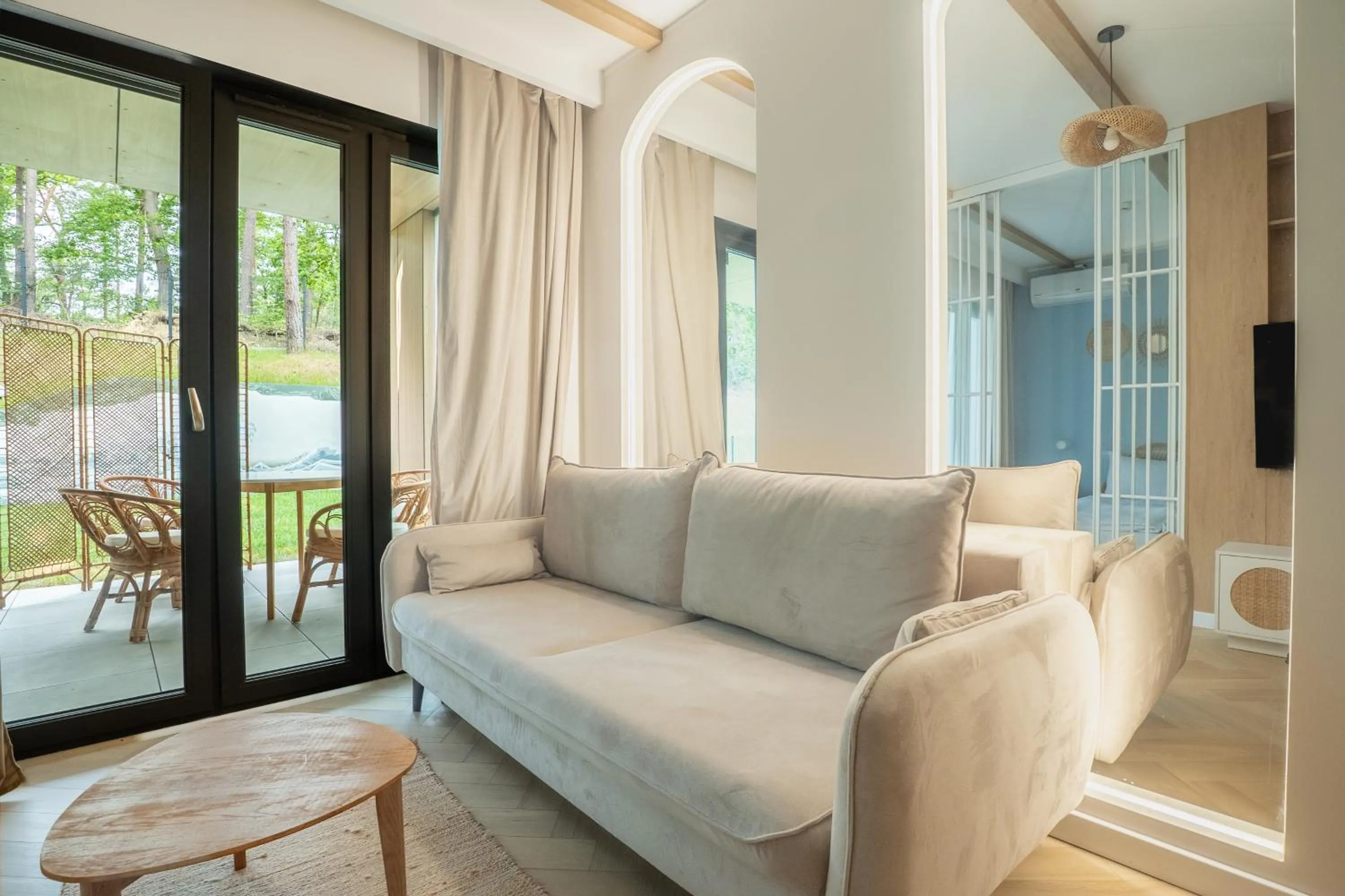 Living room in Sea & Forest Resort Międzyzdroje