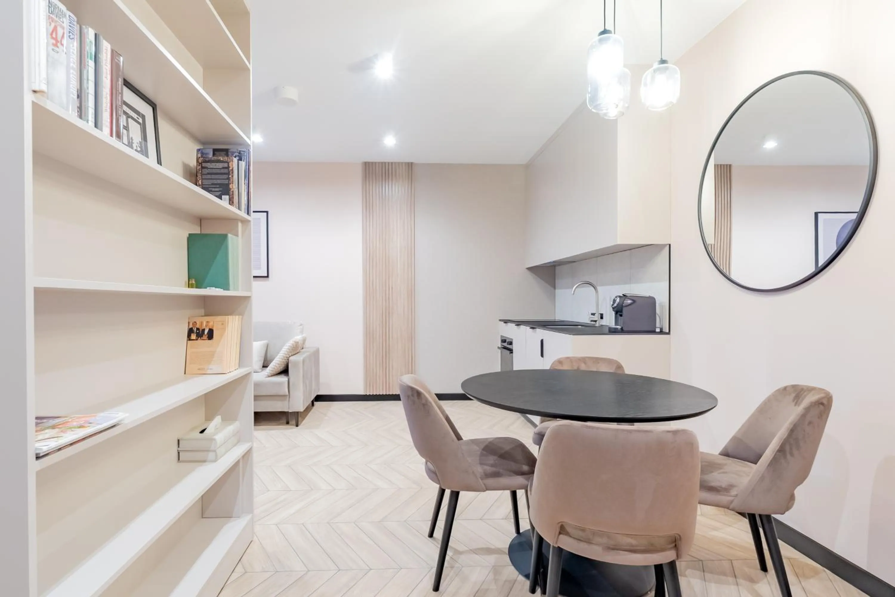 Living room in Sea & Forest Resort Międzyzdroje