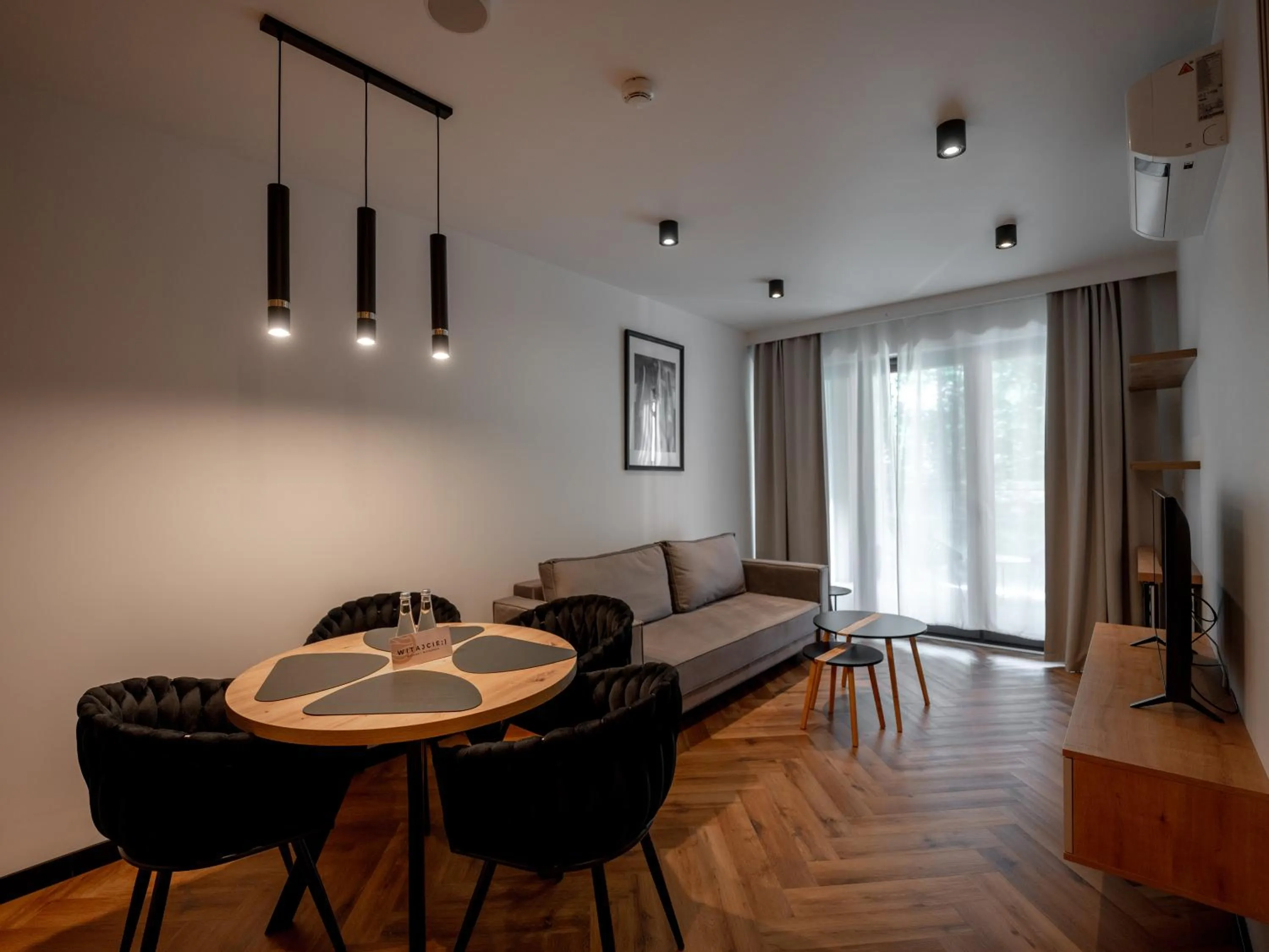 Living room in Sea & Forest Resort Międzyzdroje