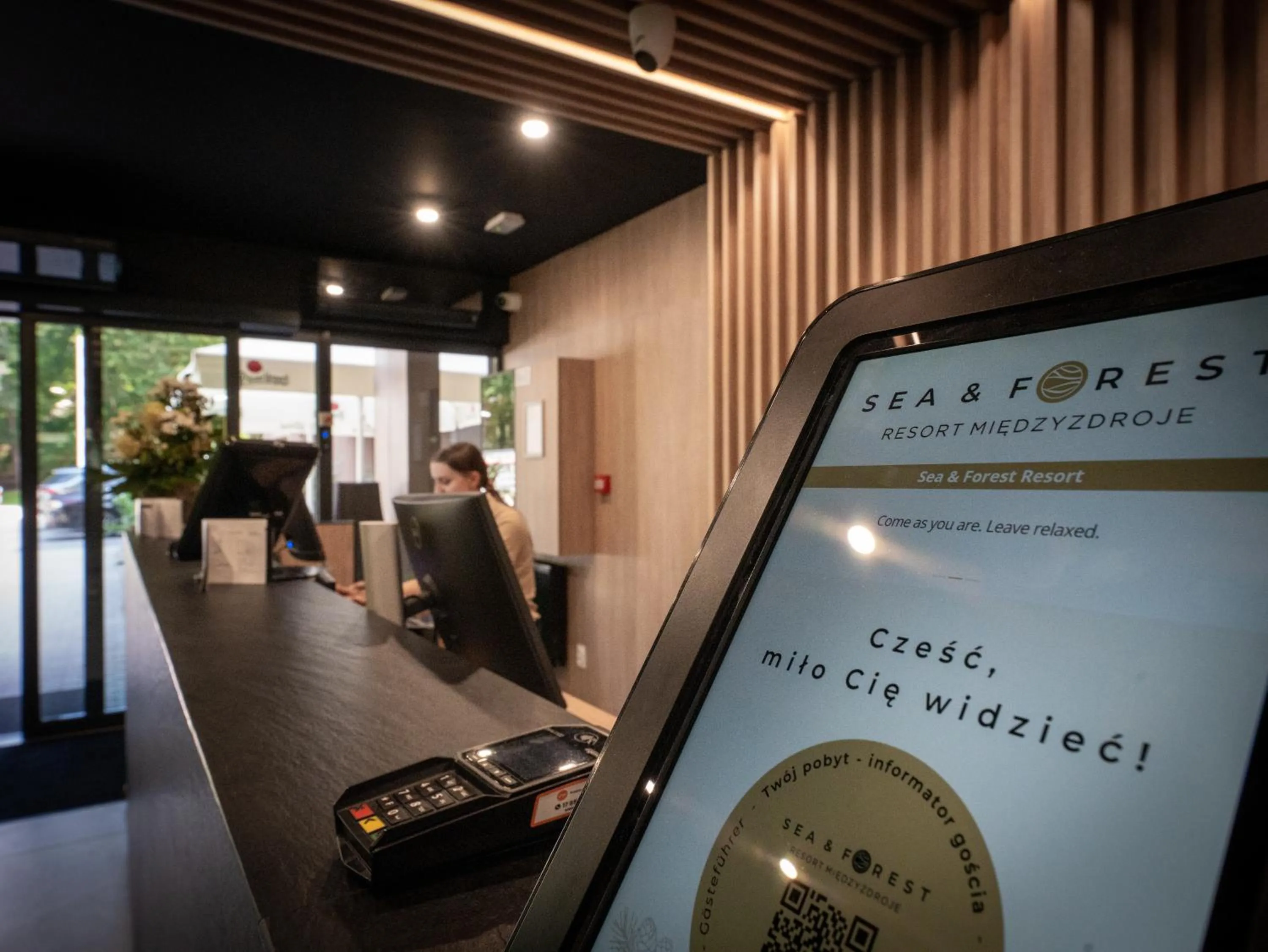 People in Sea & Forest Resort Międzyzdroje