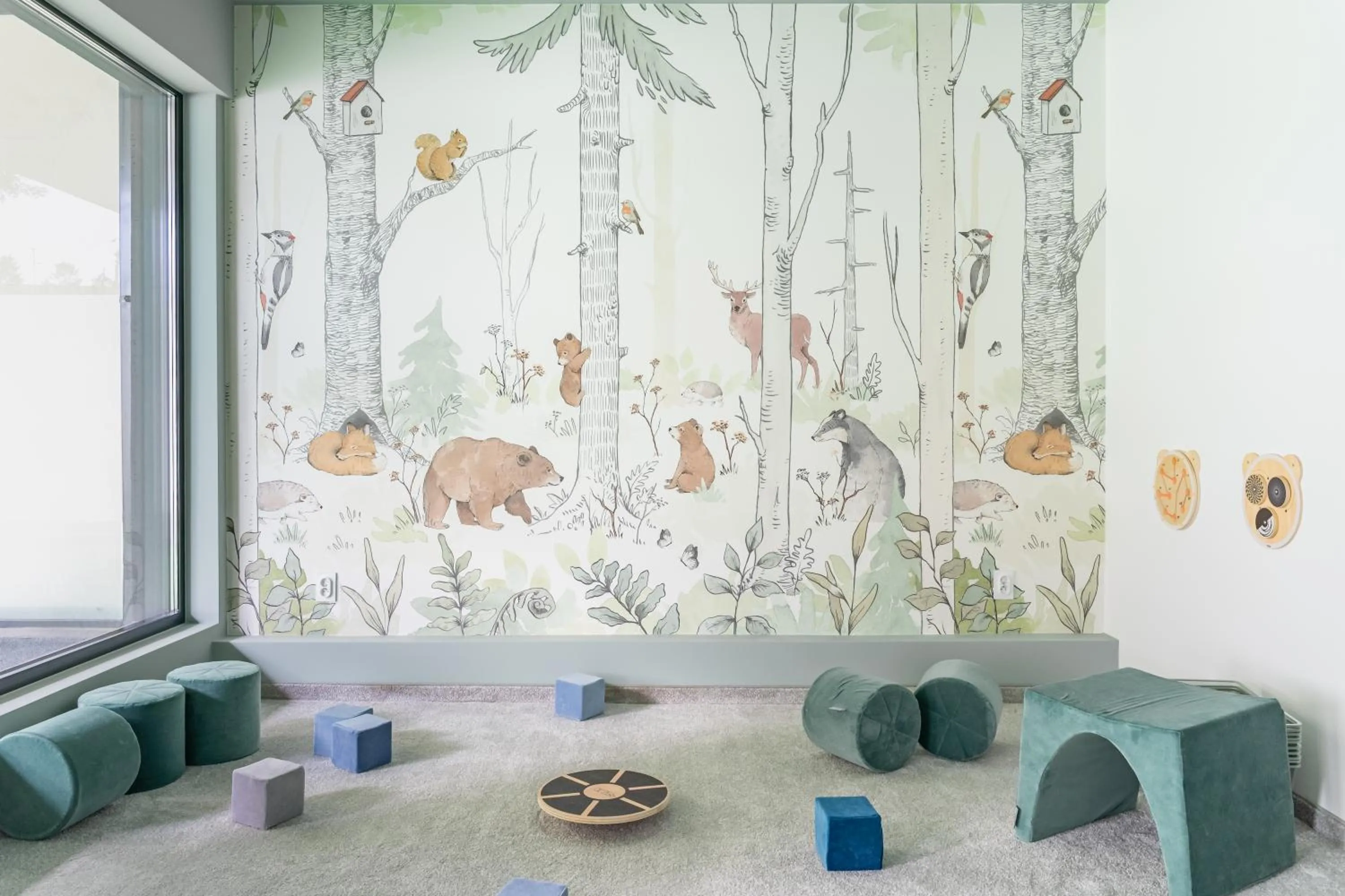 Children play ground in Sea & Forest Resort Międzyzdroje