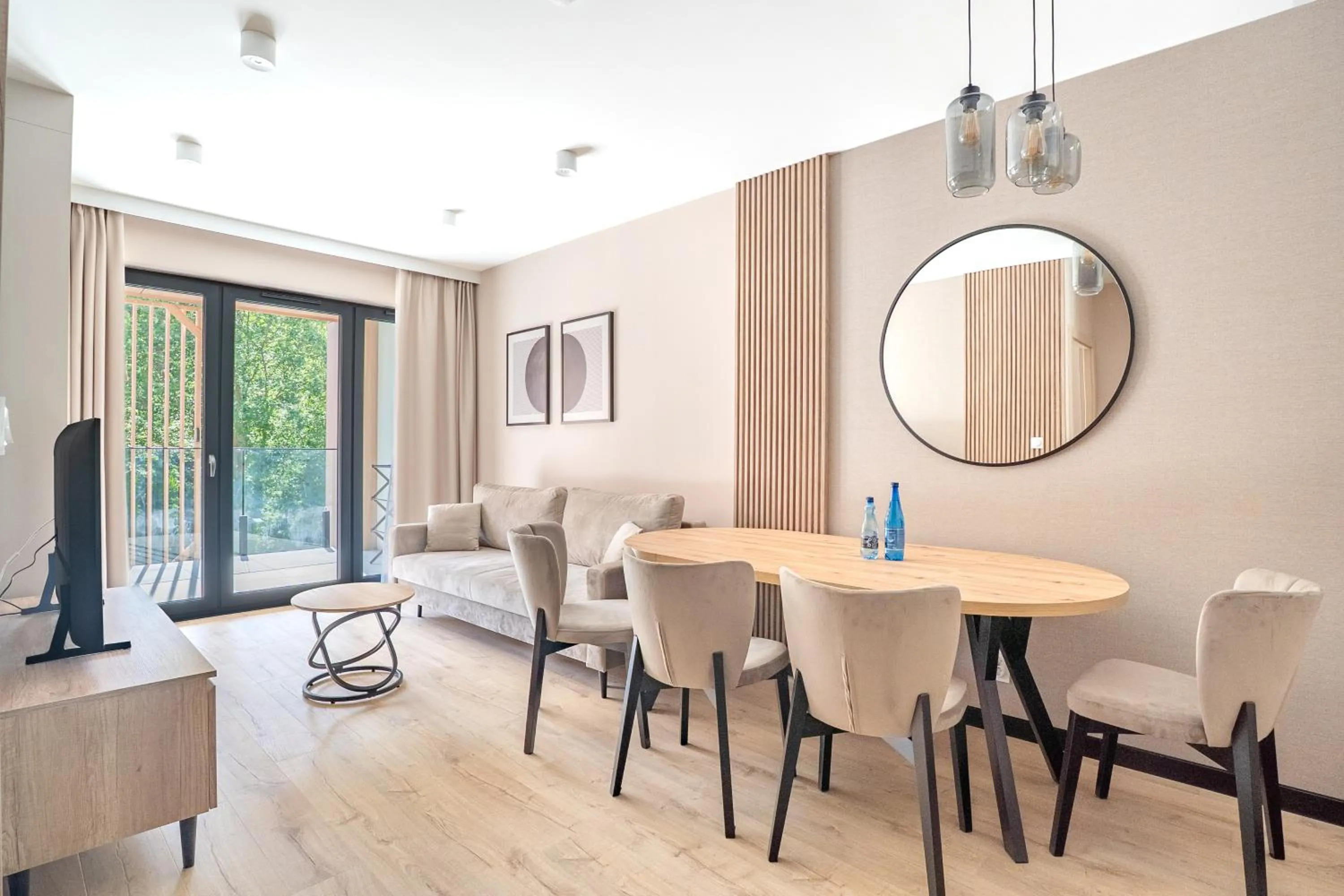 Living room in Sea & Forest Resort Międzyzdroje