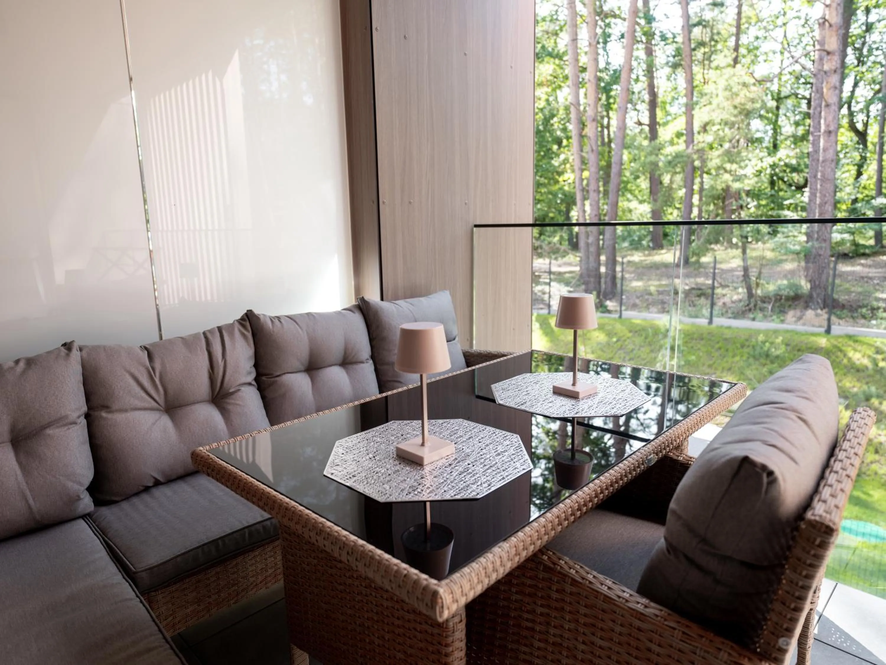 Patio in Sea & Forest Resort Międzyzdroje