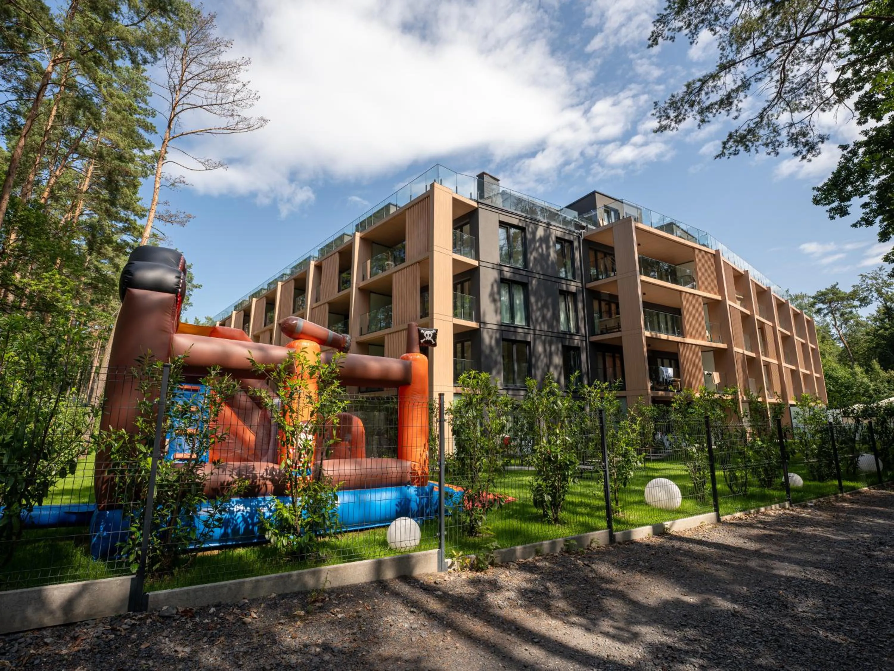 Property building in Sea & Forest Resort Międzyzdroje