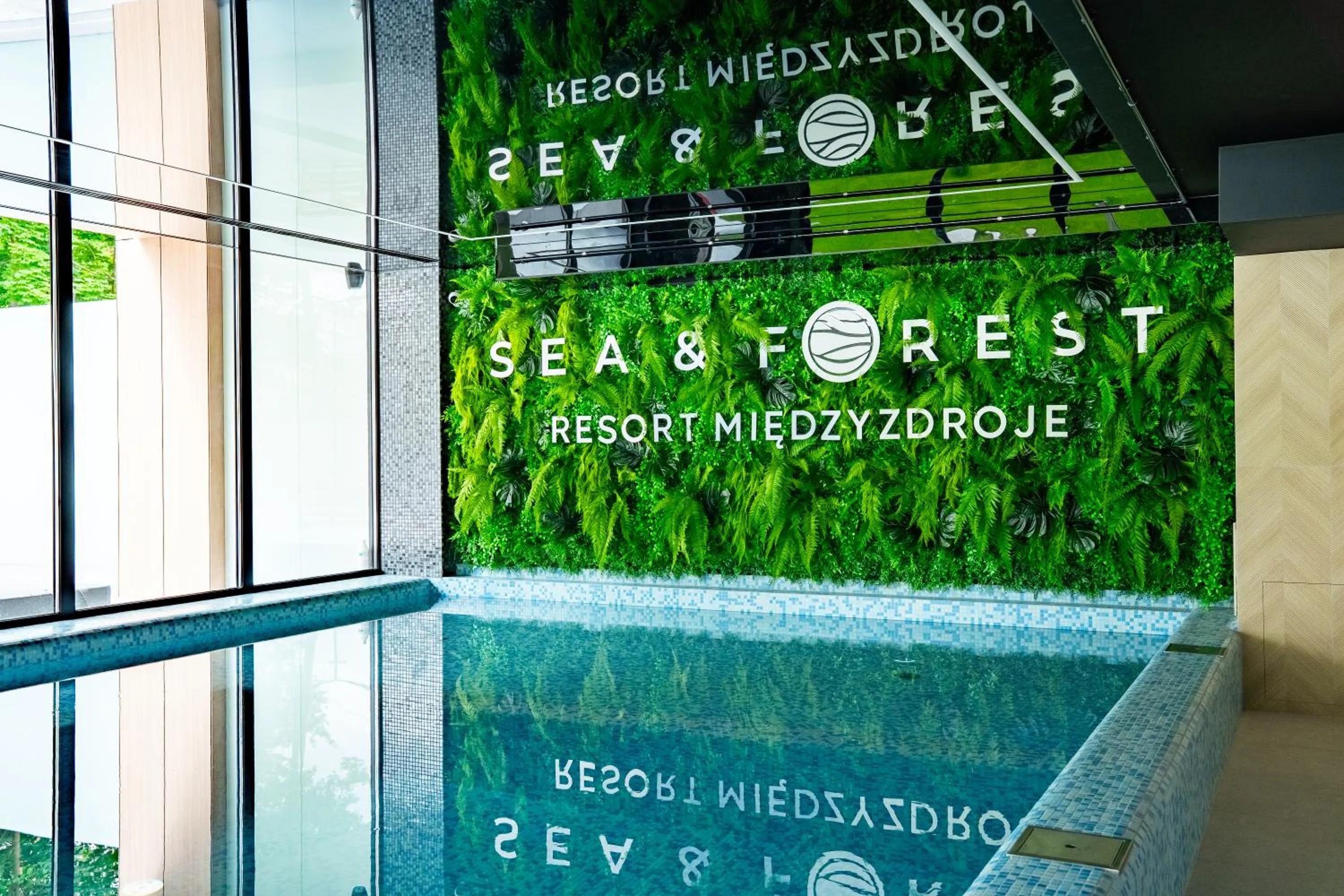 Swimming pool in Sea & Forest Resort Międzyzdroje