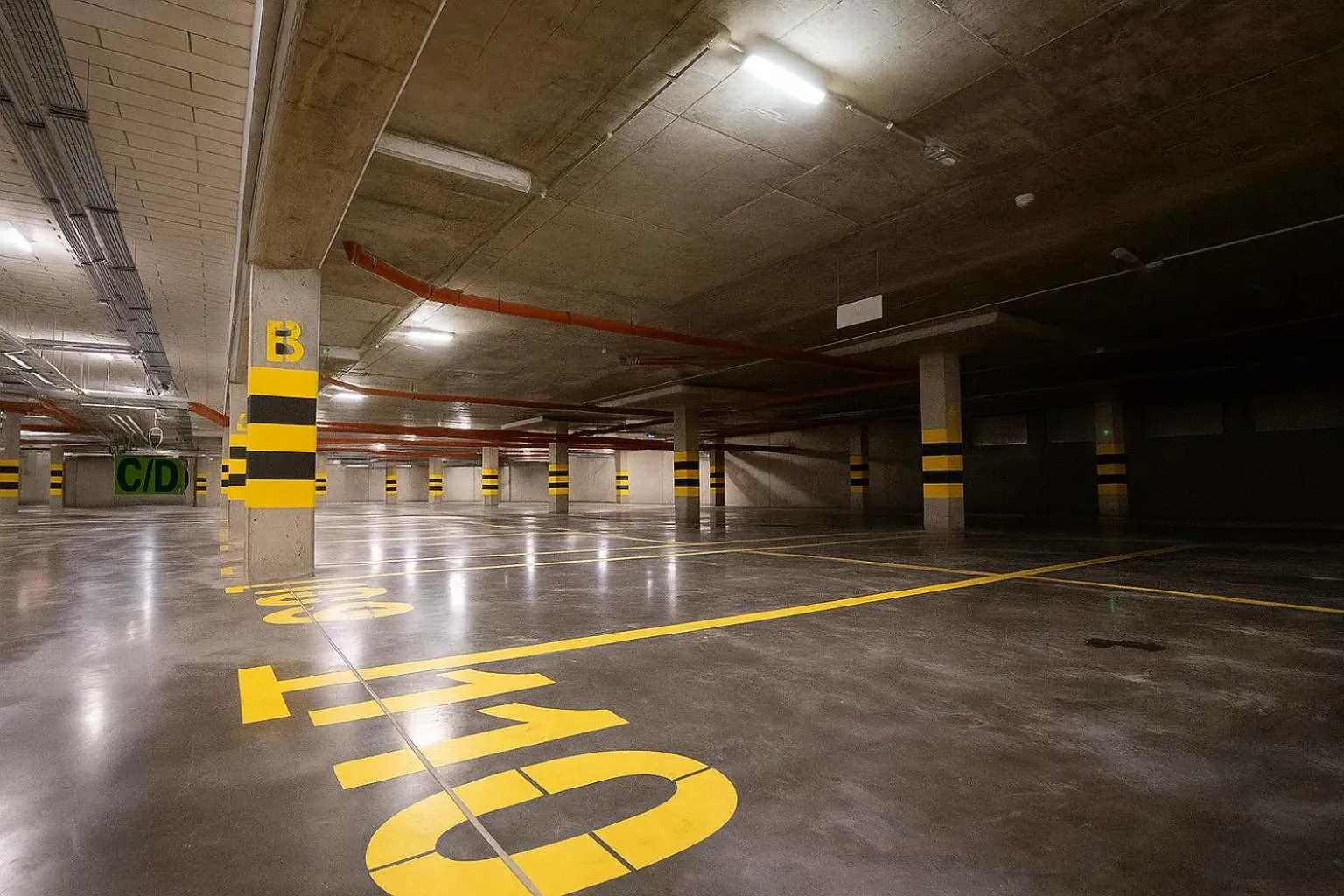 Parking in Sea & Forest Resort Międzyzdroje