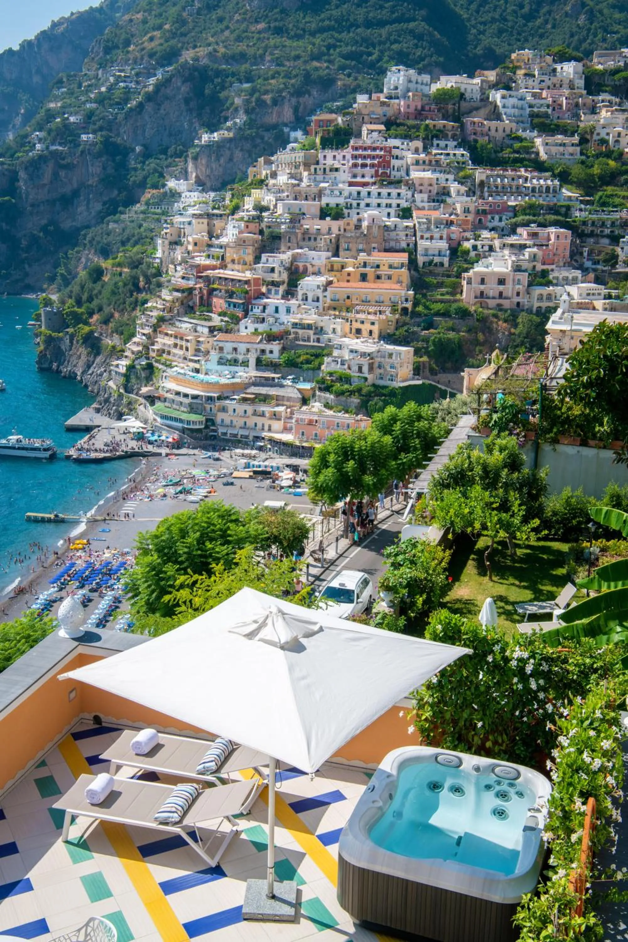 Bird's eye view in Hotel Eden Roc