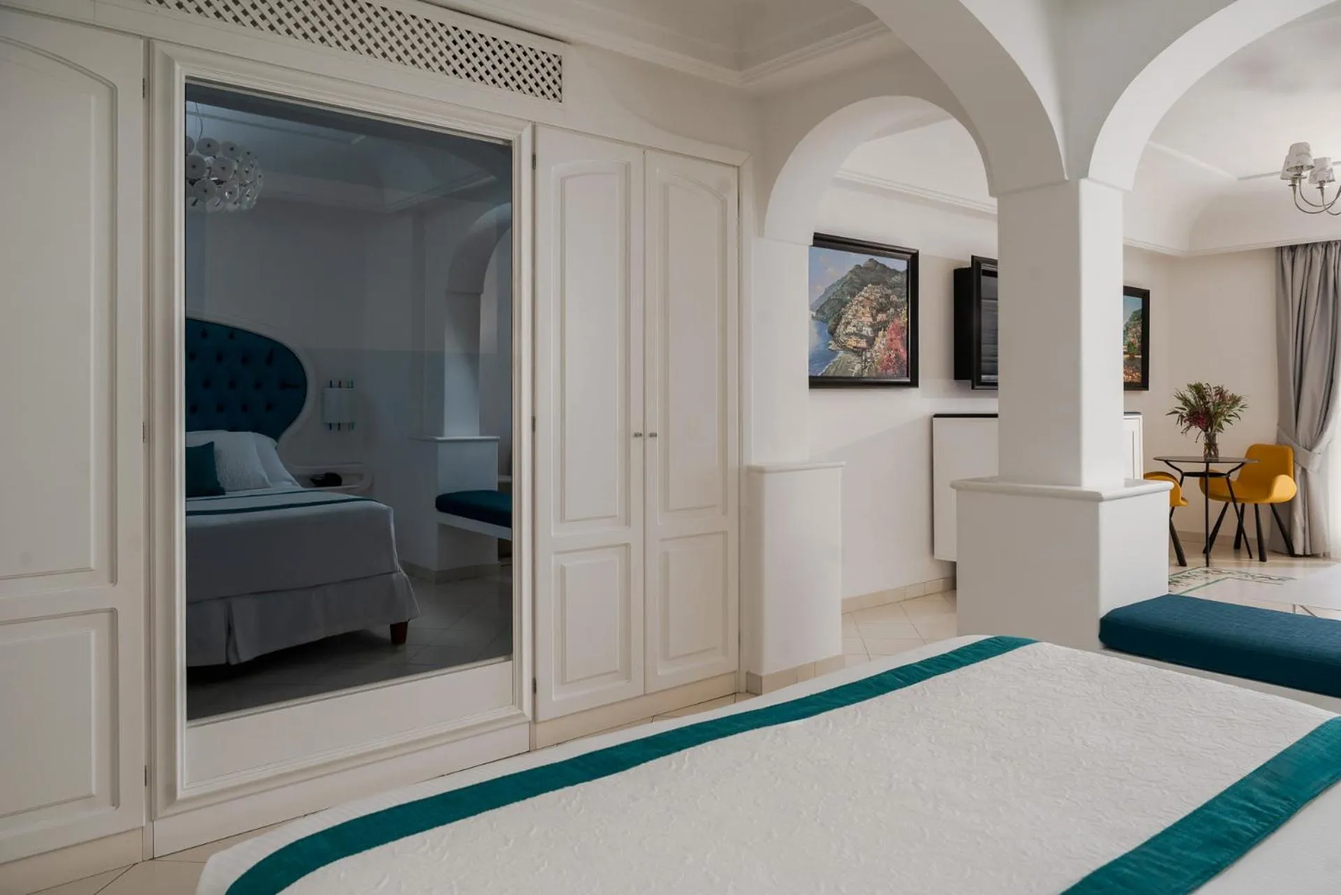 Bed in Hotel Eden Roc