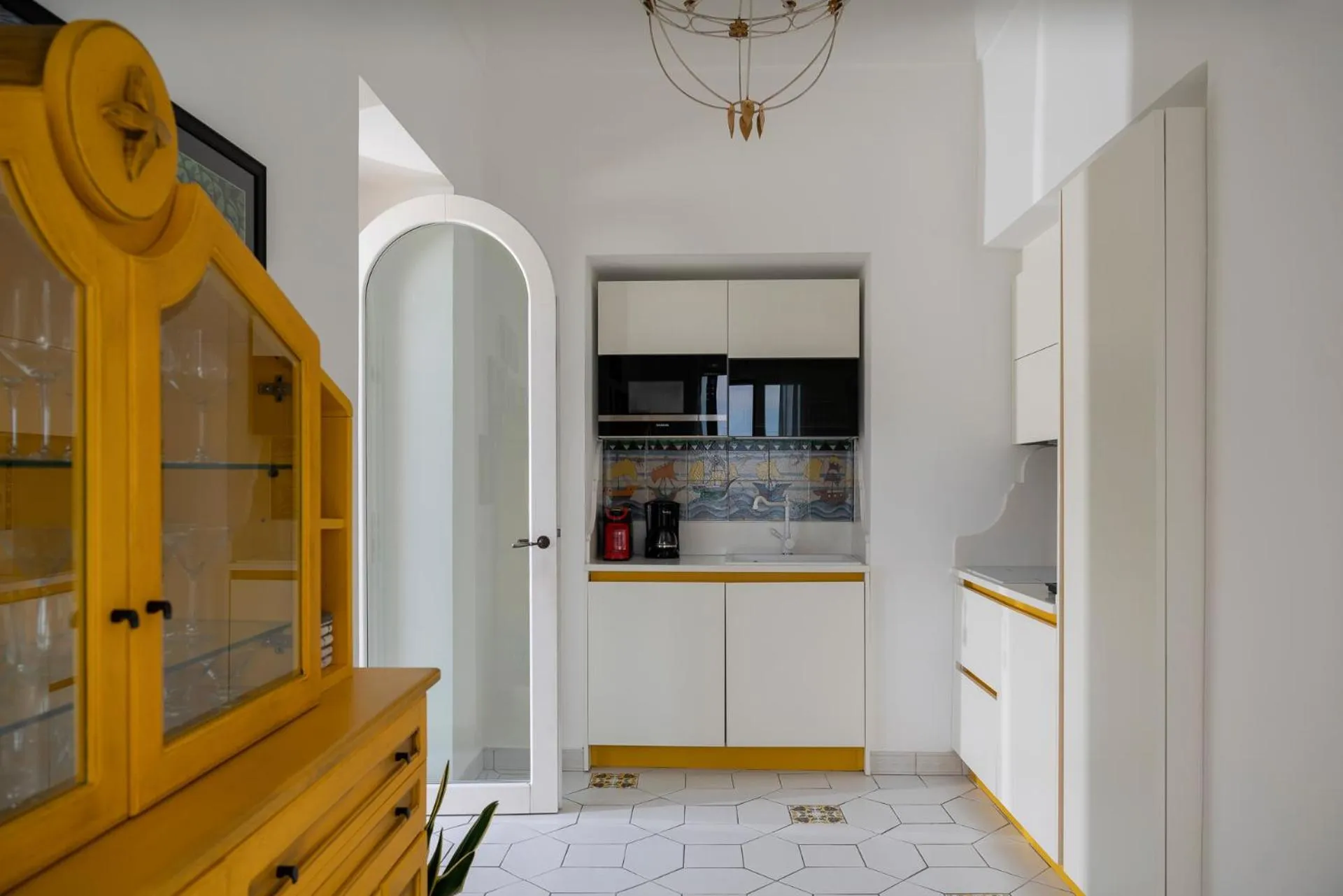 Kitchen or kitchenette in Hotel Eden Roc