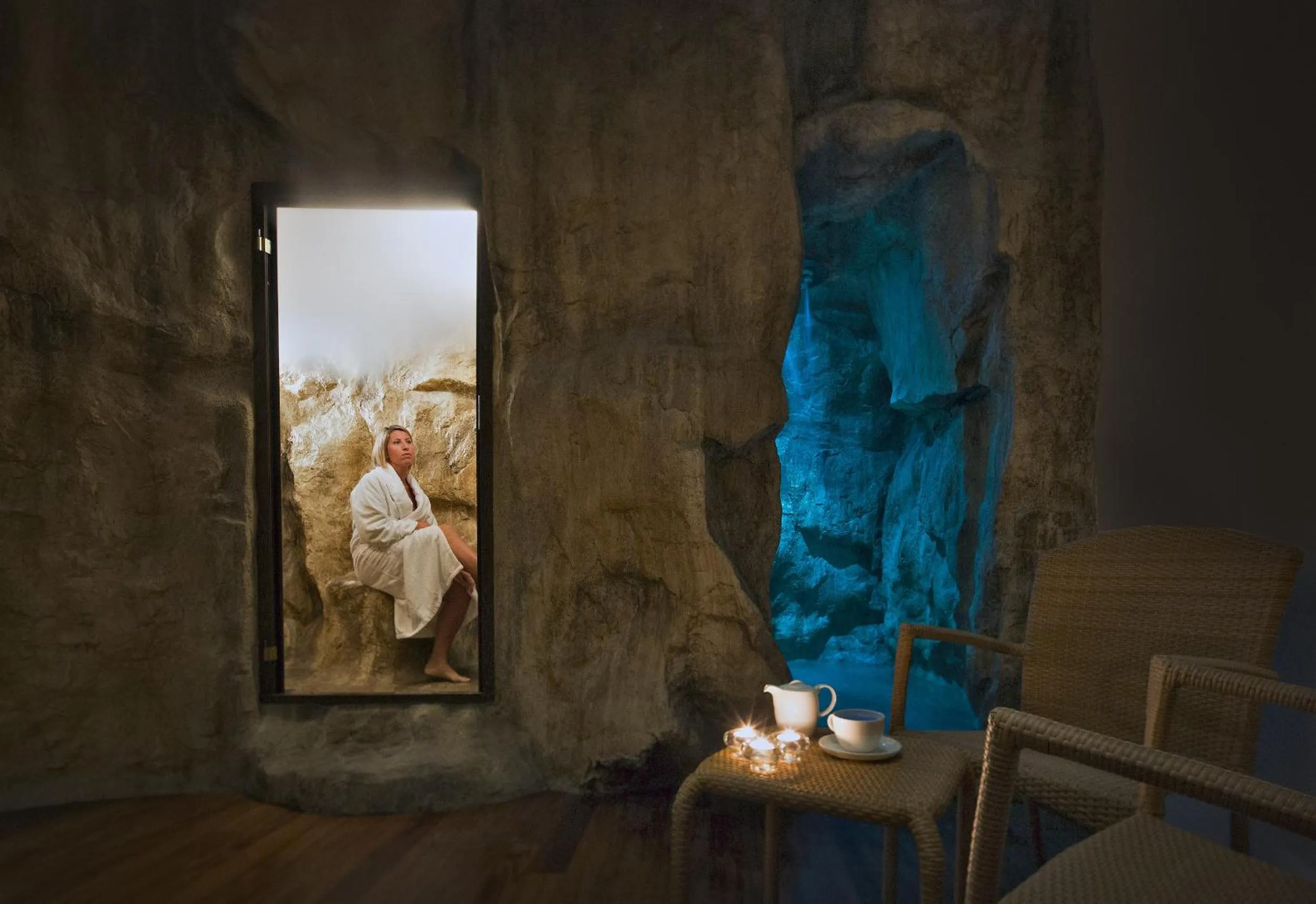 Shower in Hotel Eden Roc