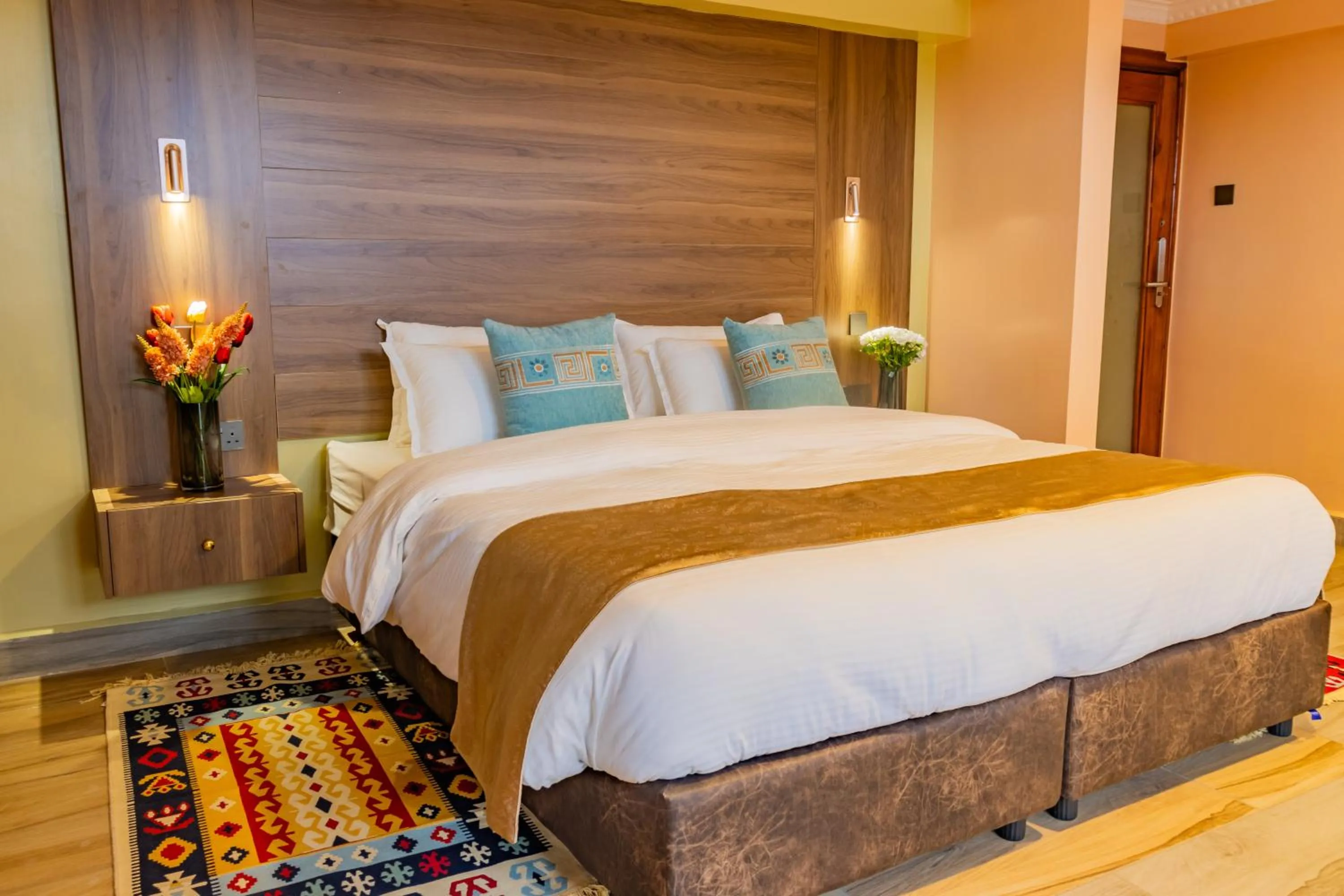 Bed in Karen Plains Hotel Nairobi