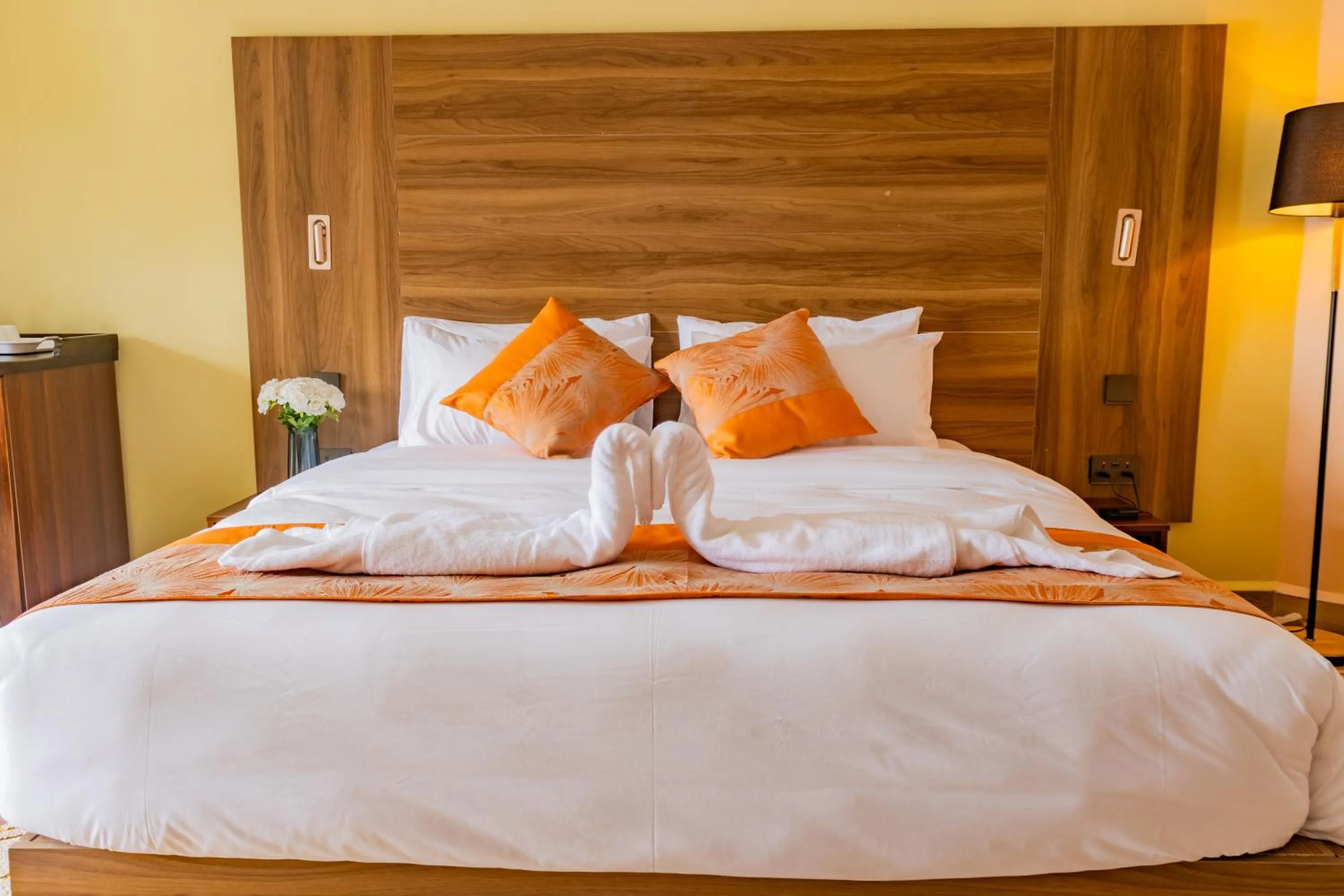 Bed in Karen Plains Hotel Nairobi