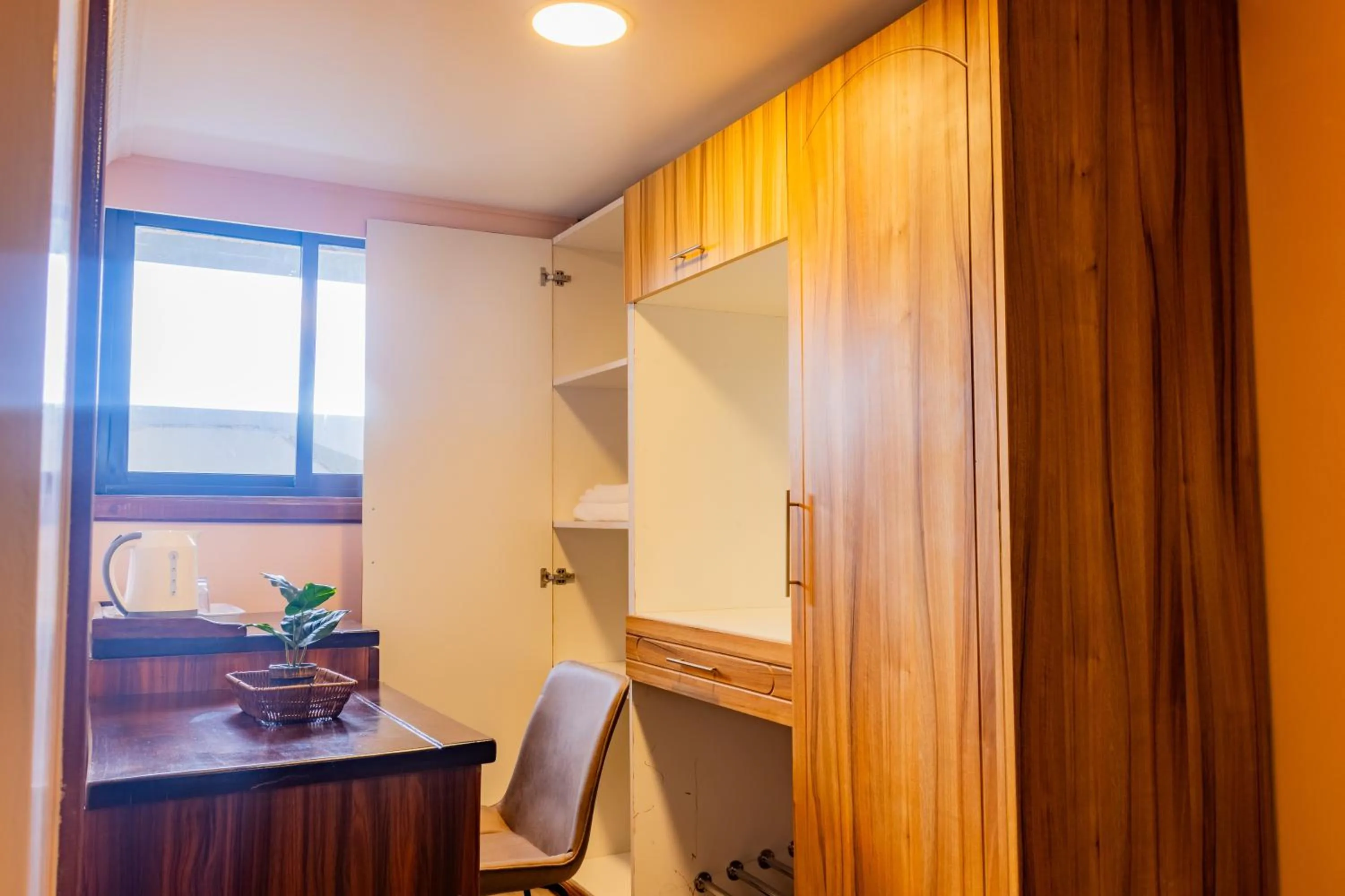 wardrobe in Karen Plains Hotel Nairobi