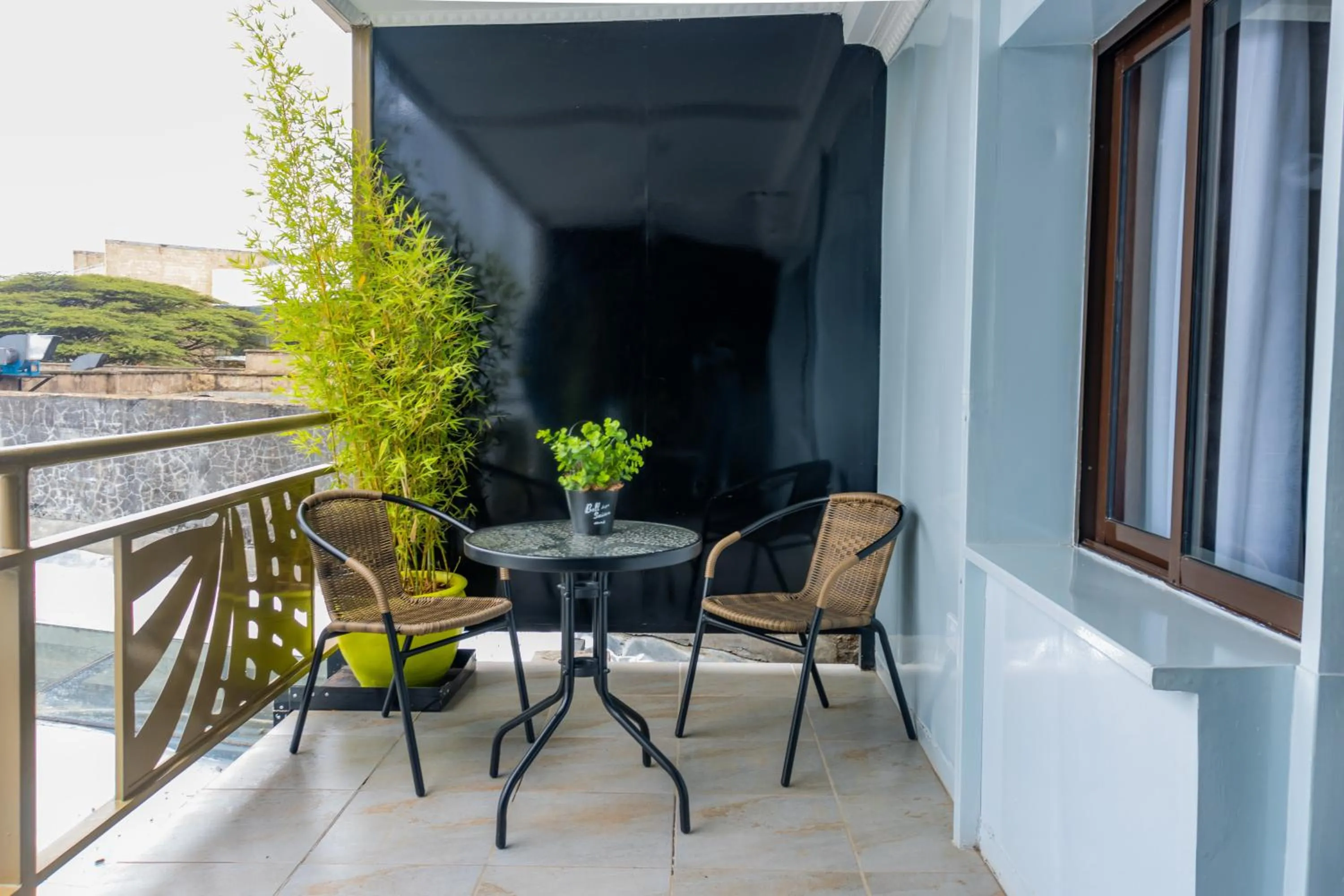 Patio in Karen Plains Hotel Nairobi