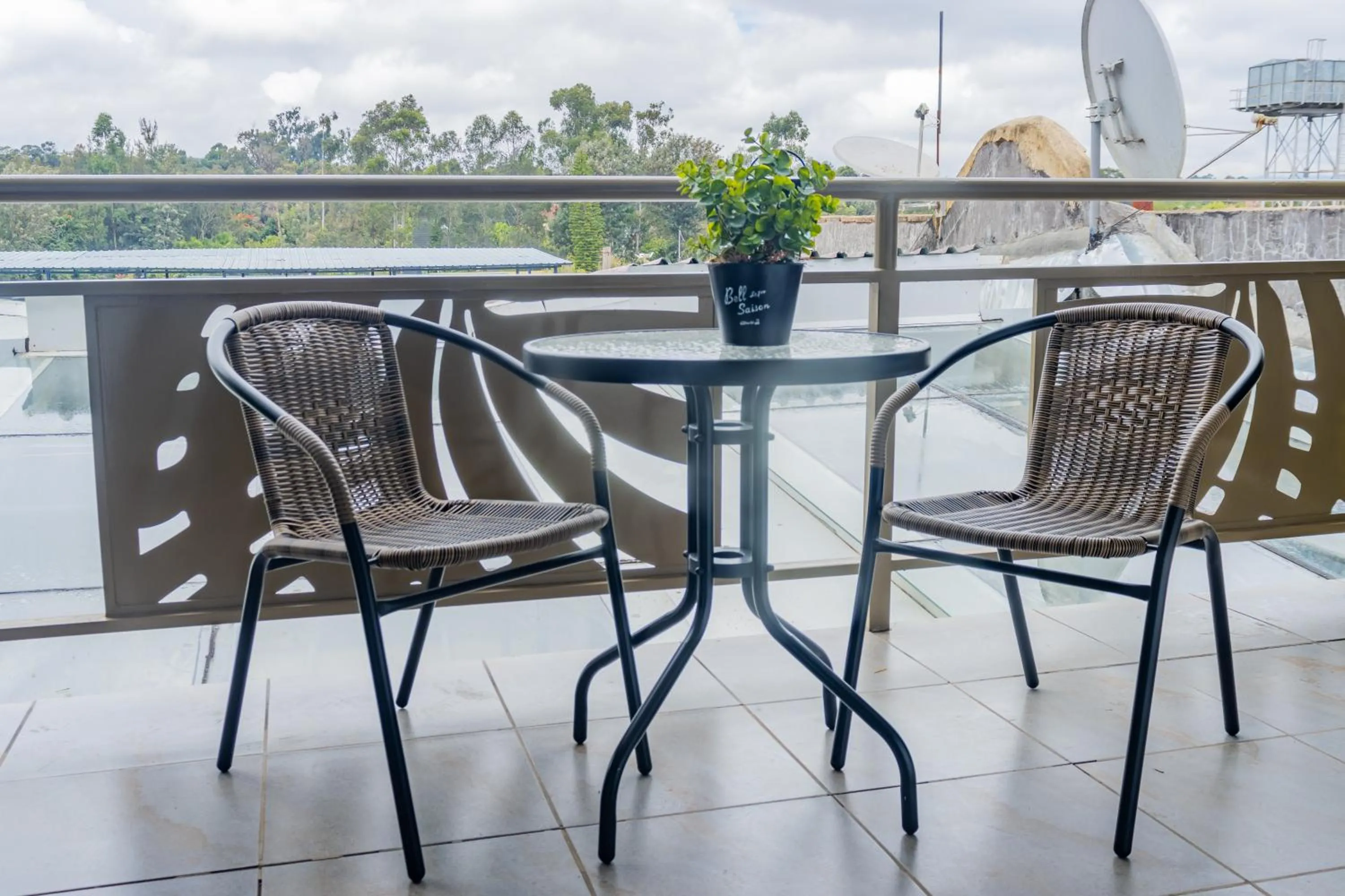 Patio in Karen Plains Hotel Nairobi
