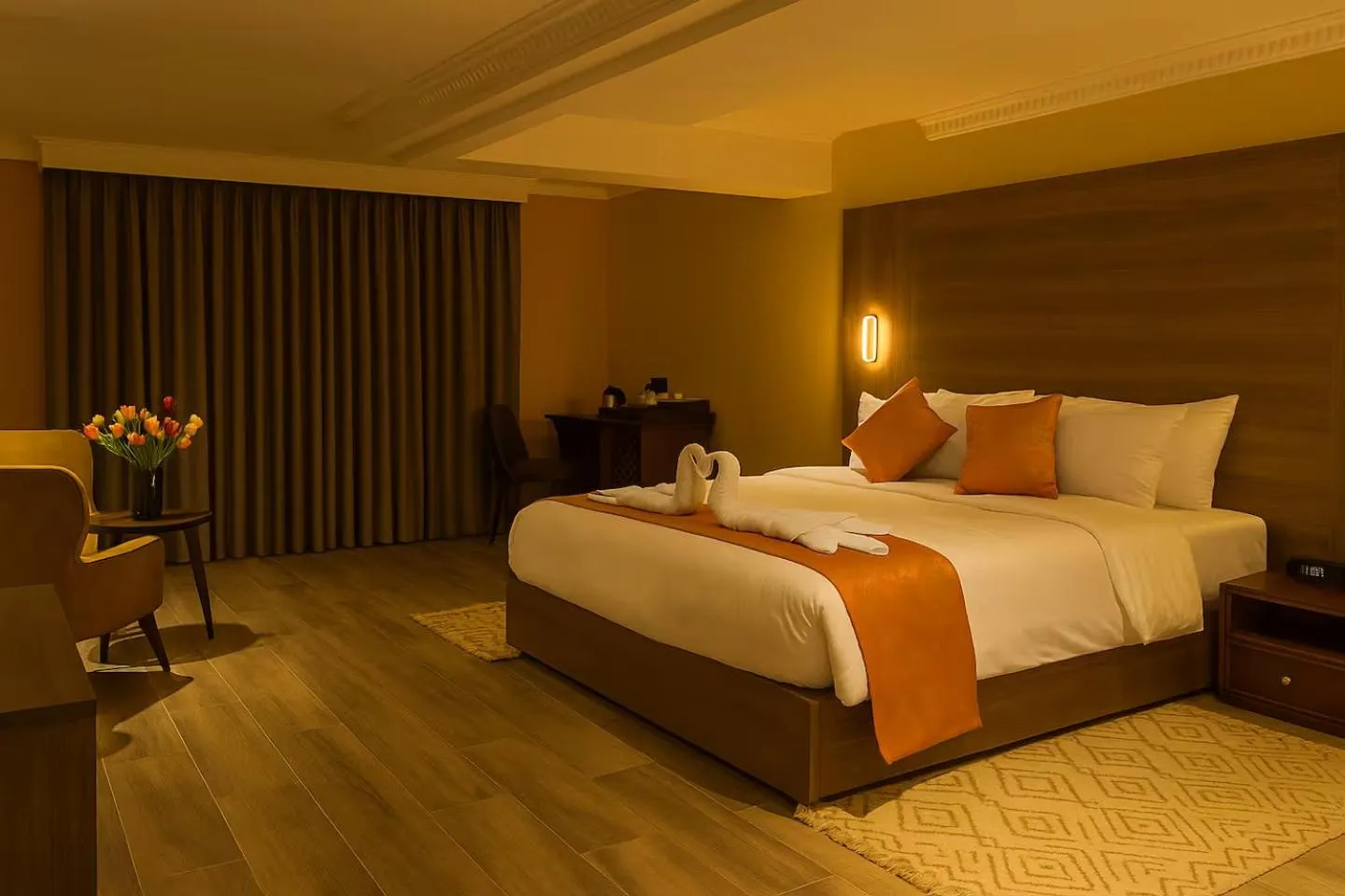 Bed in Karen Plains Hotel Nairobi