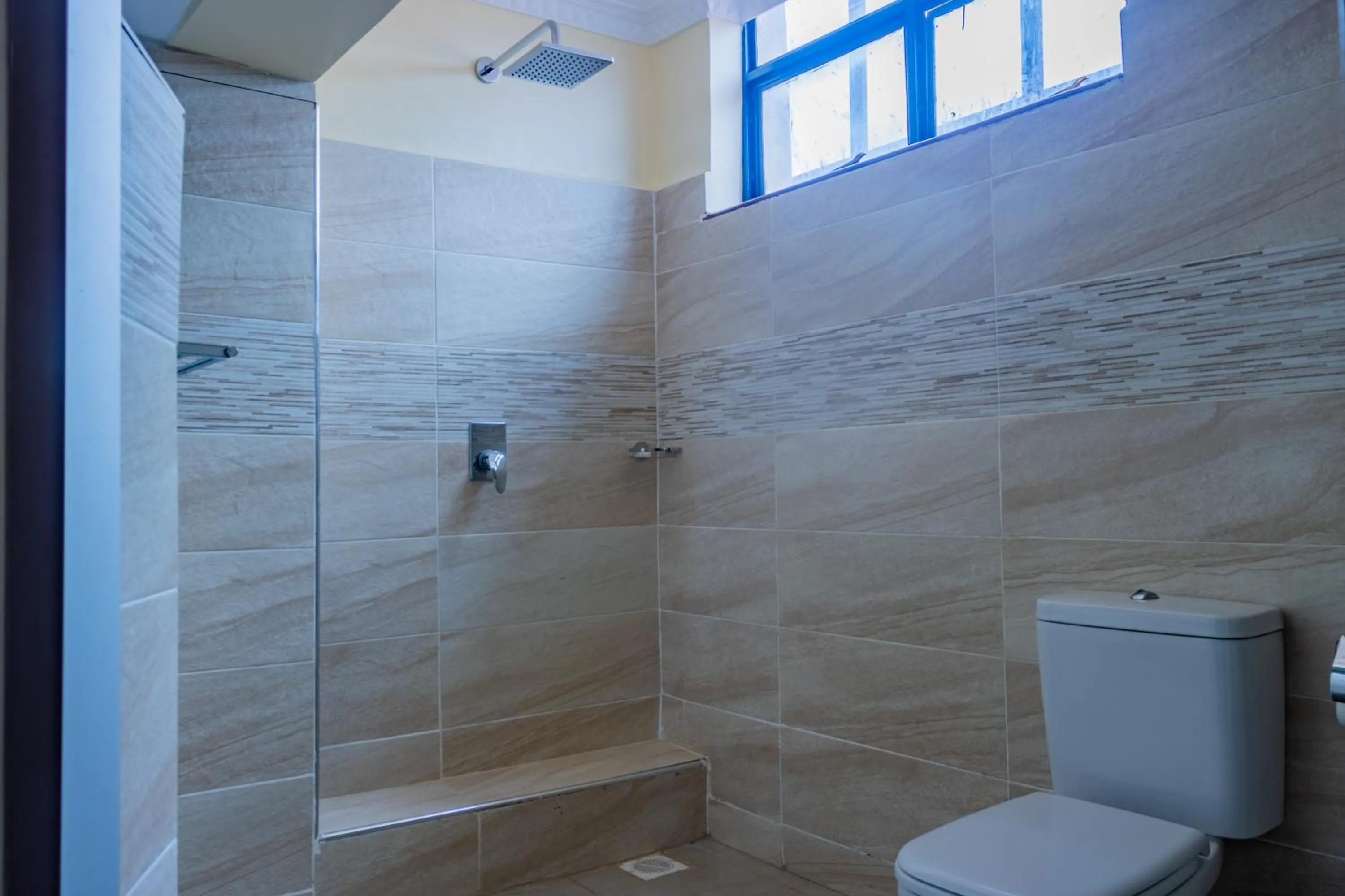 Shower in Karen Plains Hotel Nairobi