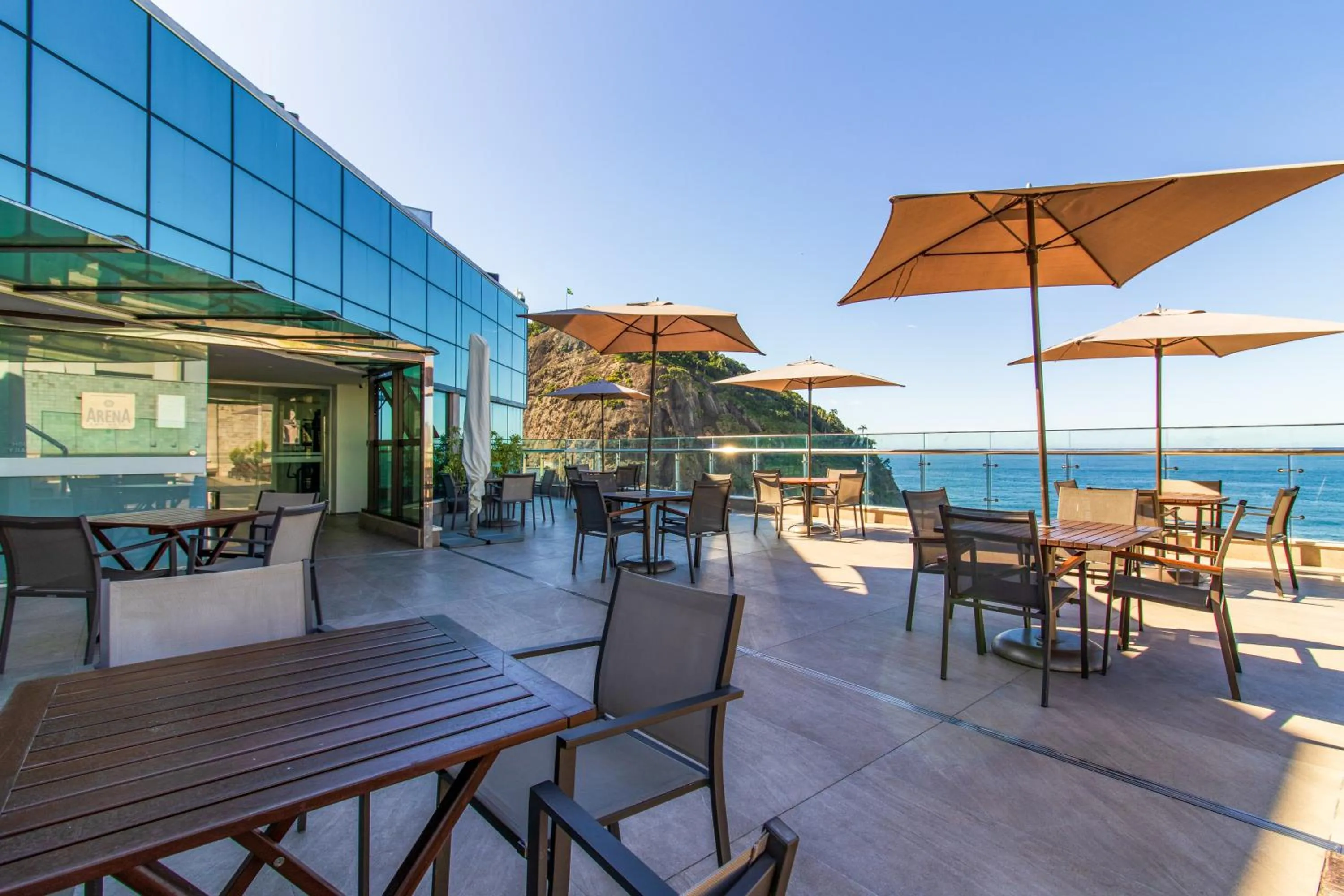 Balcony/Terrace in Arena Leme Hotel