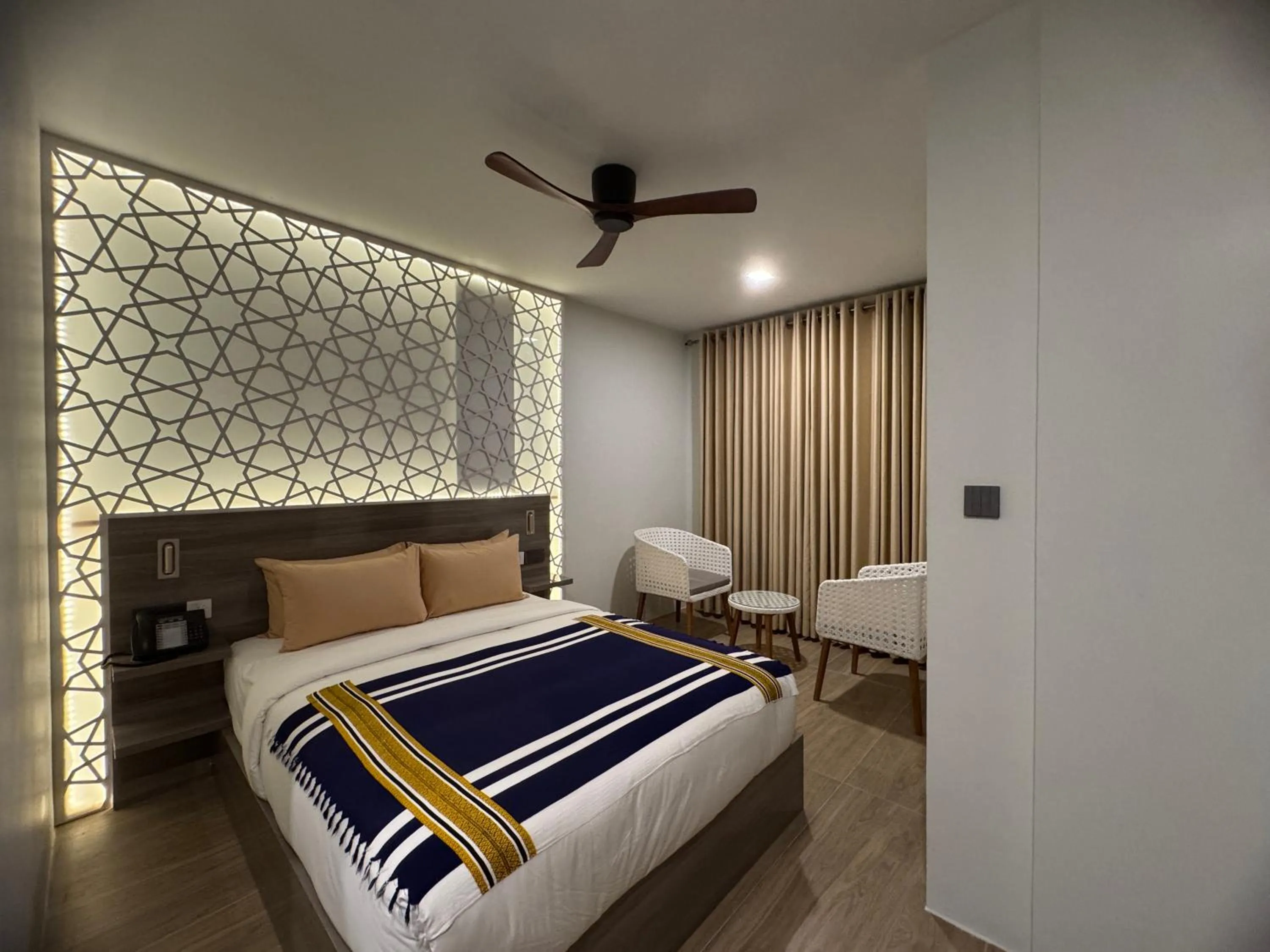 Bed in Avyanna Gulhi Beach Hotel