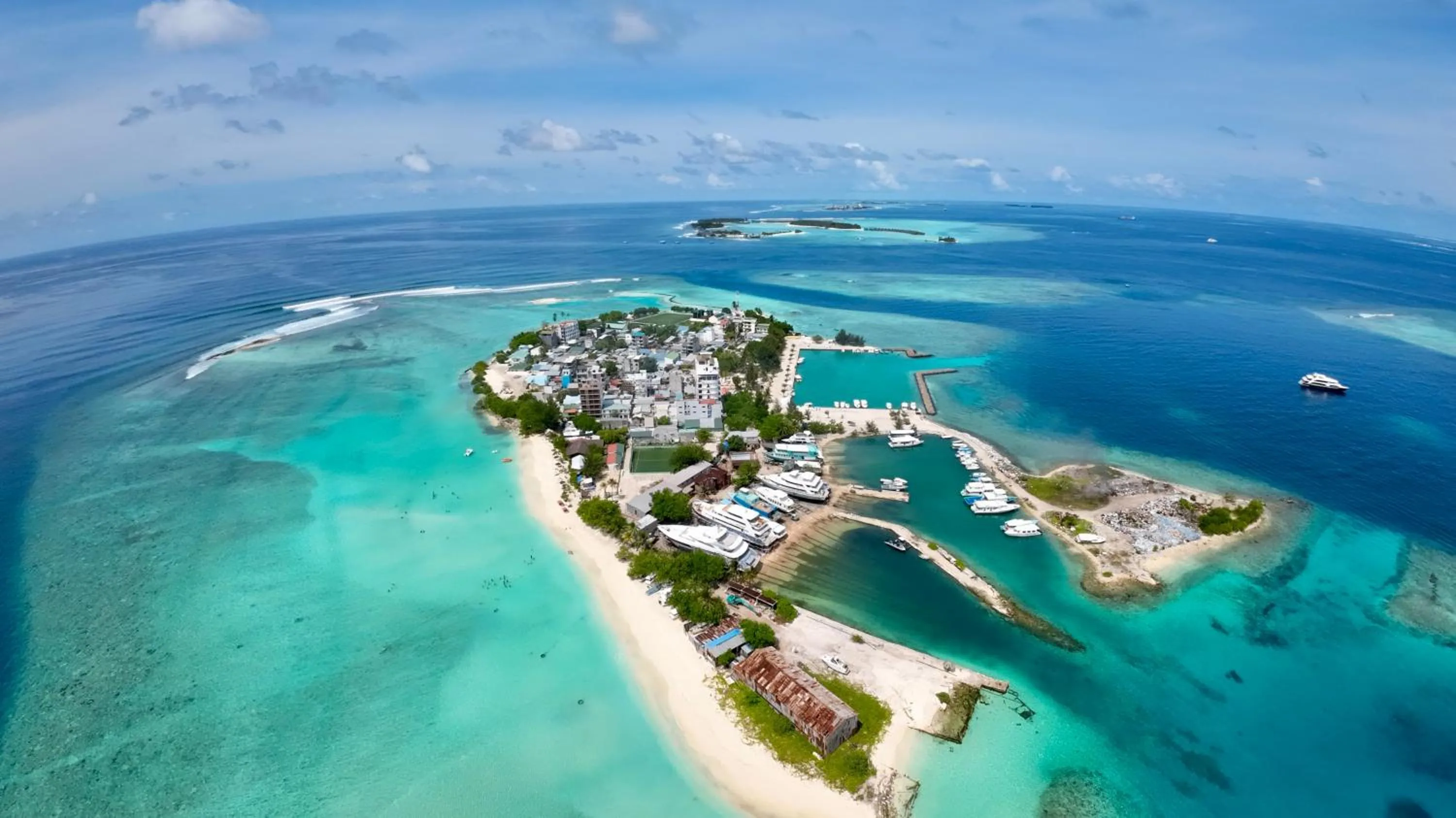Bird's eye view in Avyanna Gulhi Beach Hotel