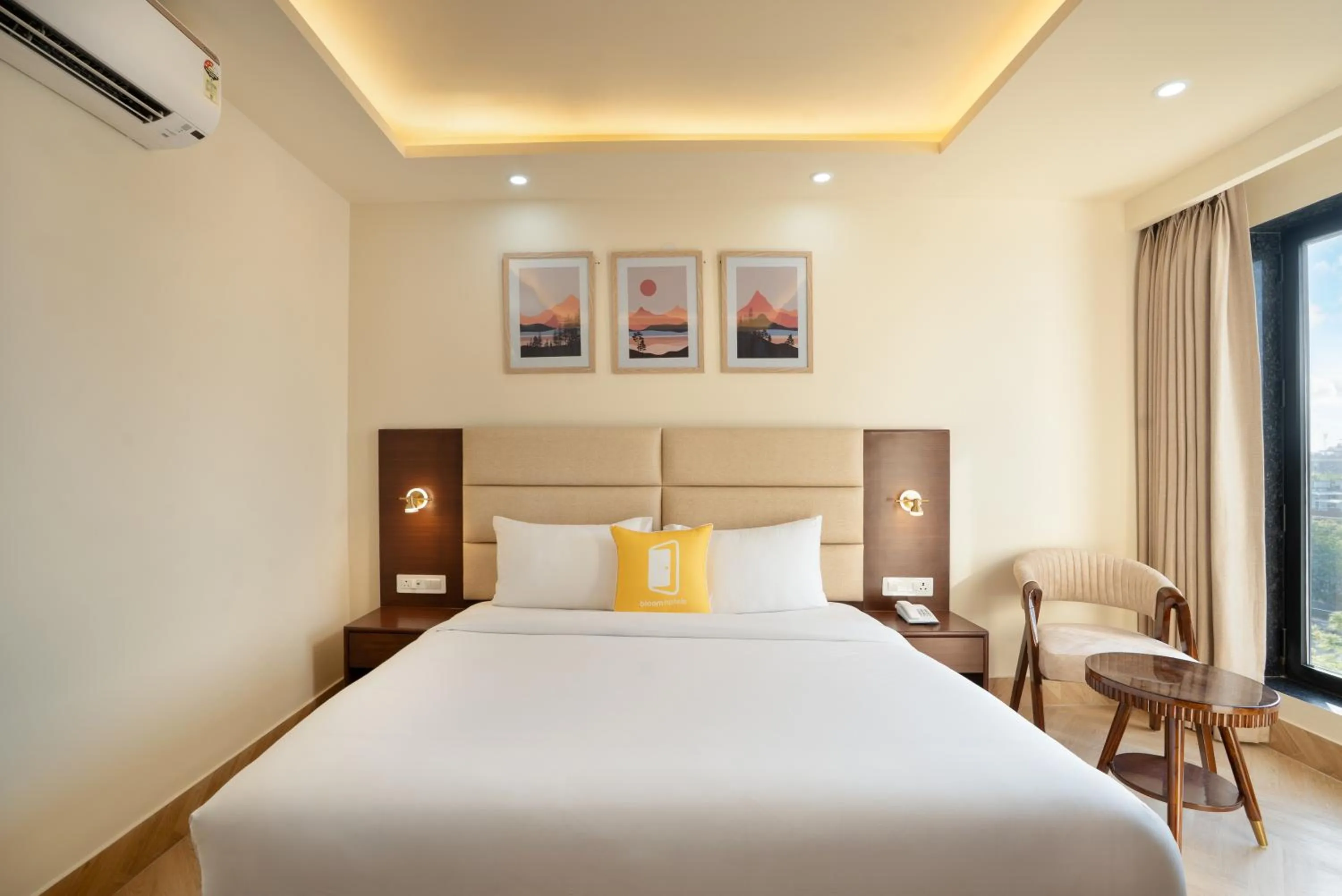 Bedroom, Bed in Bloom Boutique l Sector 45 Gurugram