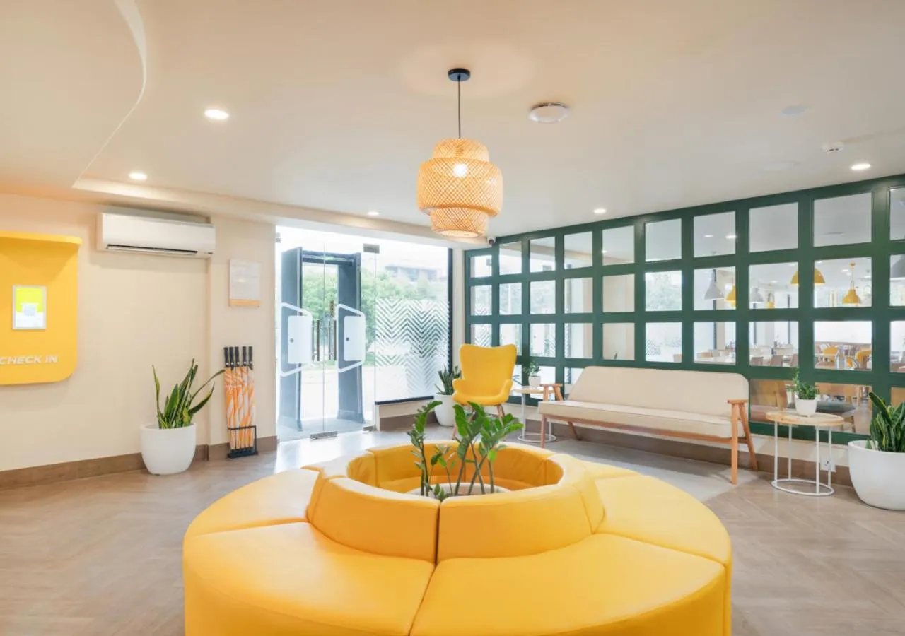 Lobby or reception in Bloom Boutique l Sector 45 Gurugram