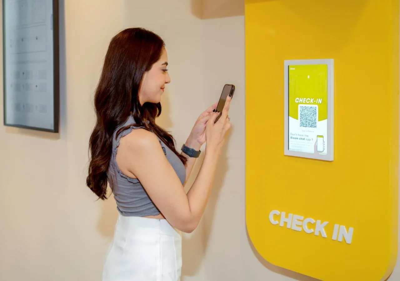 Lobby or reception in Bloom Boutique l Sector 45 Gurugram