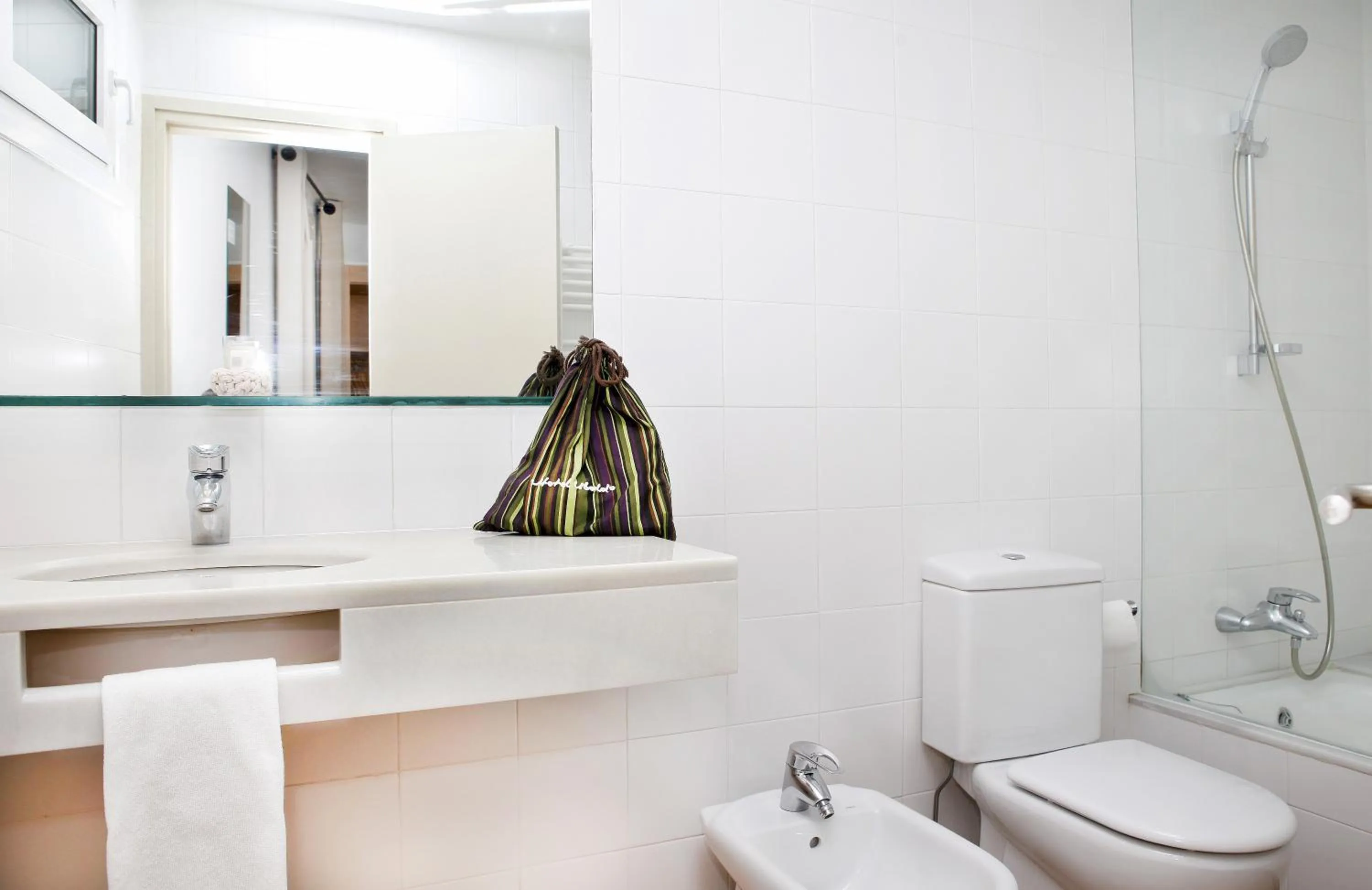 Bathroom in Hotel Ubaldo