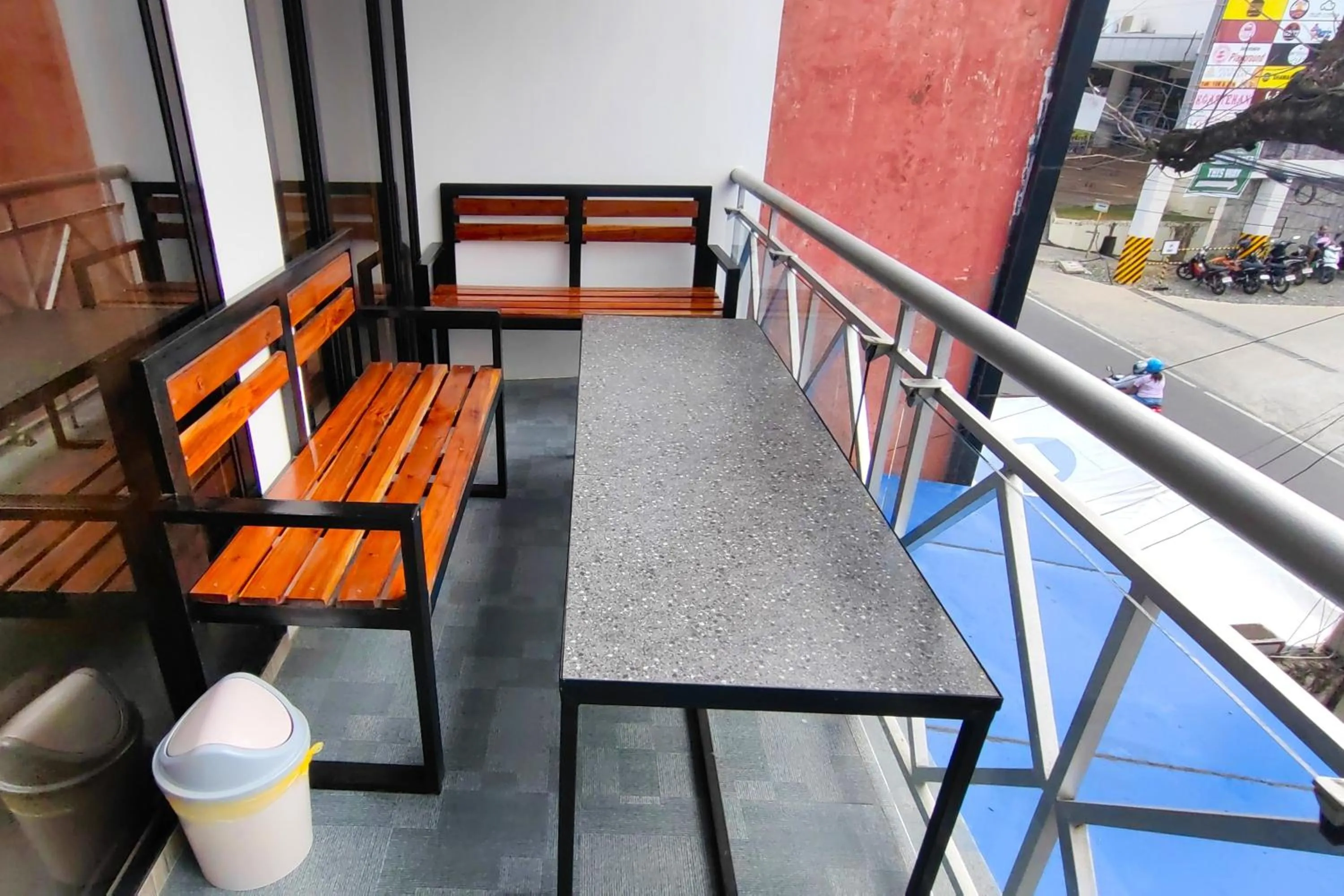 Balcony/Terrace in Inn Ka Kay Mame near SM City Puerto Princesa