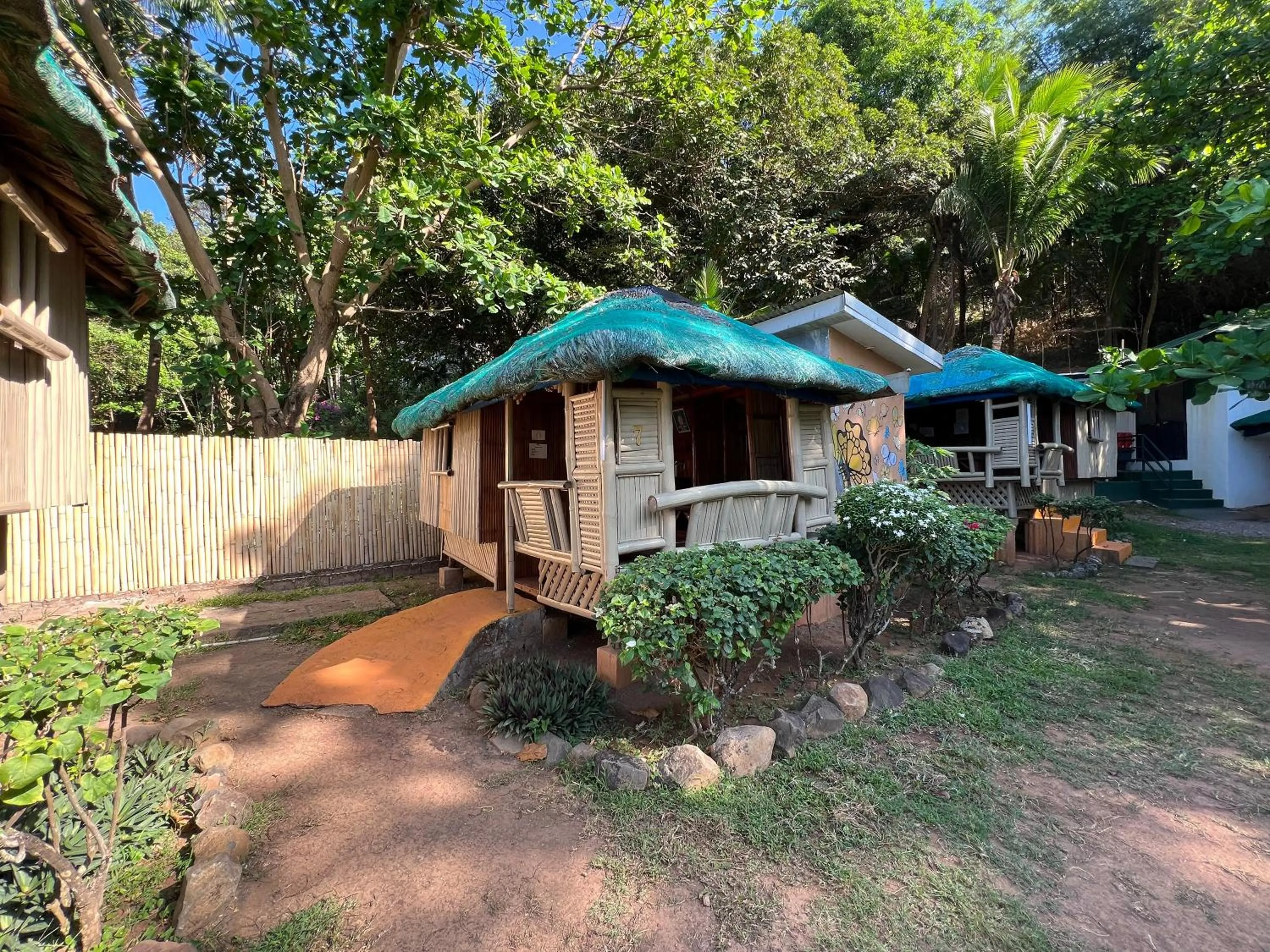 Property building in Lumiere Beachfront Resort
