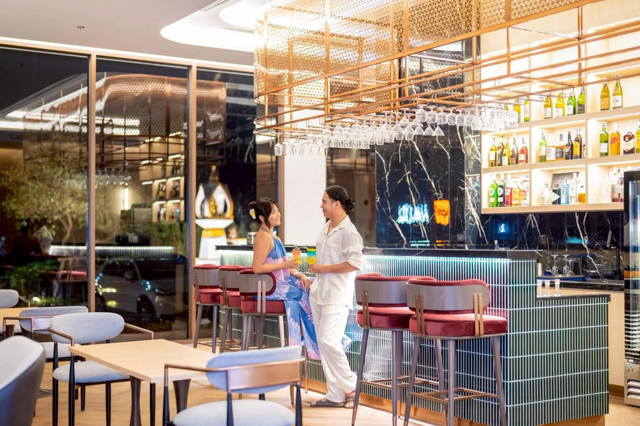 Lounge or bar in Samsara Hotel Pattaya