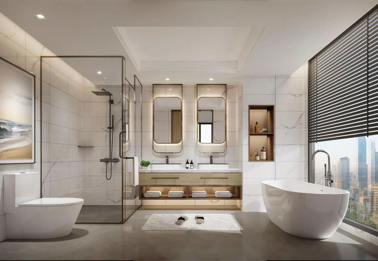 Shower in Samsara Hotel Pattaya