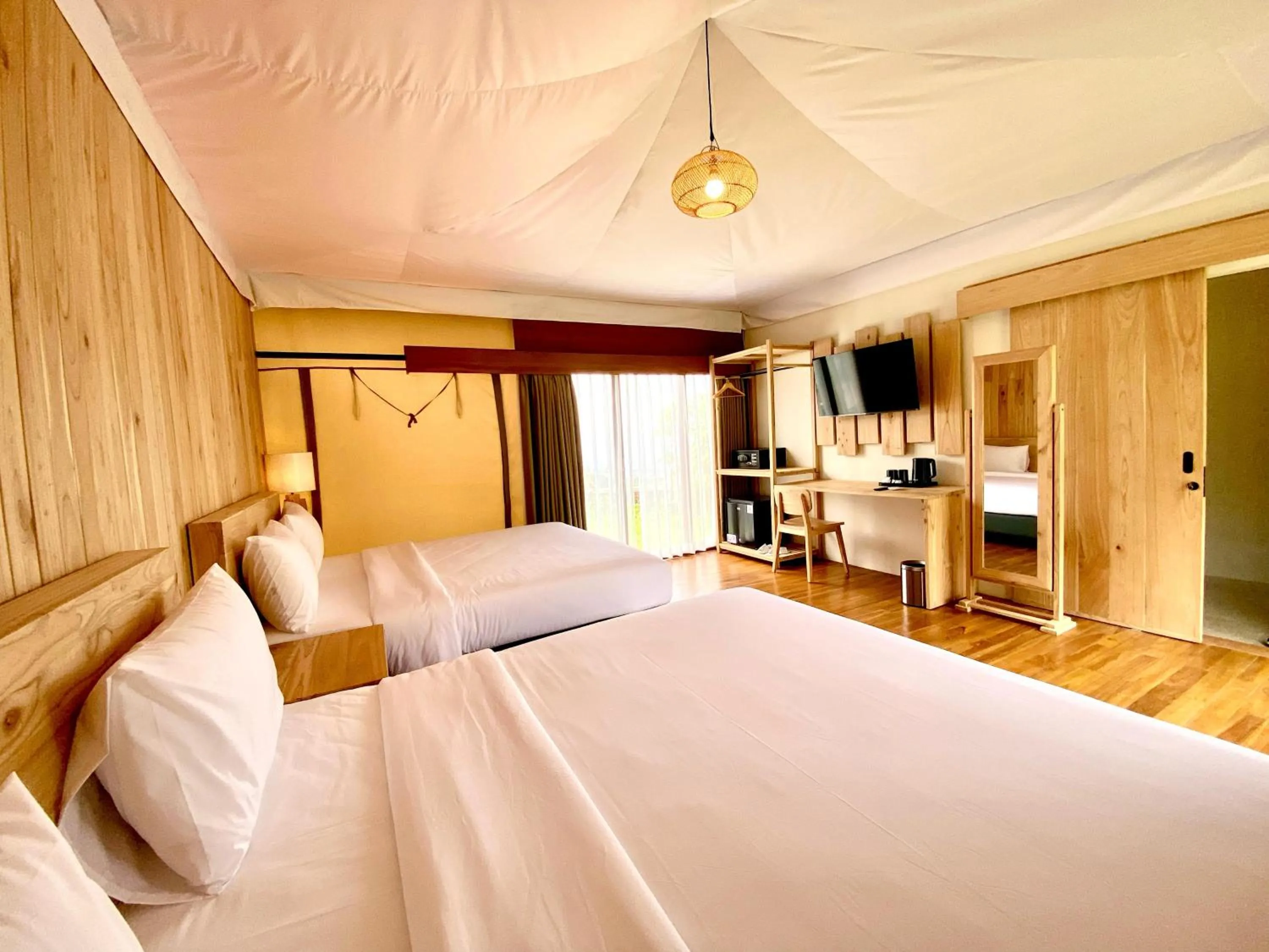 Bedroom, Bed in Tebing View Glamping, Azana Hotels Collection