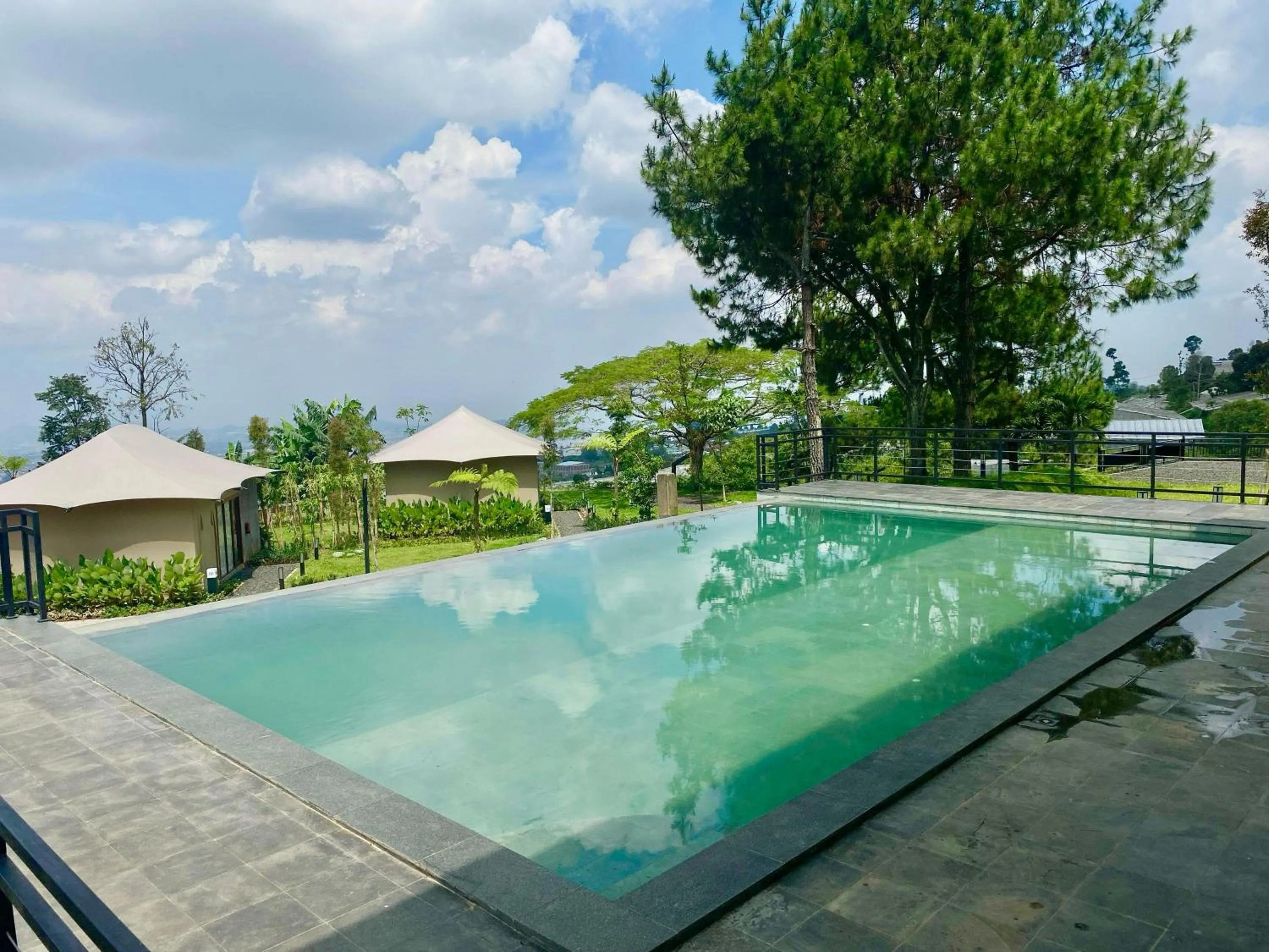 Pool view in Tebing View Glamping, Azana Hotels Collection