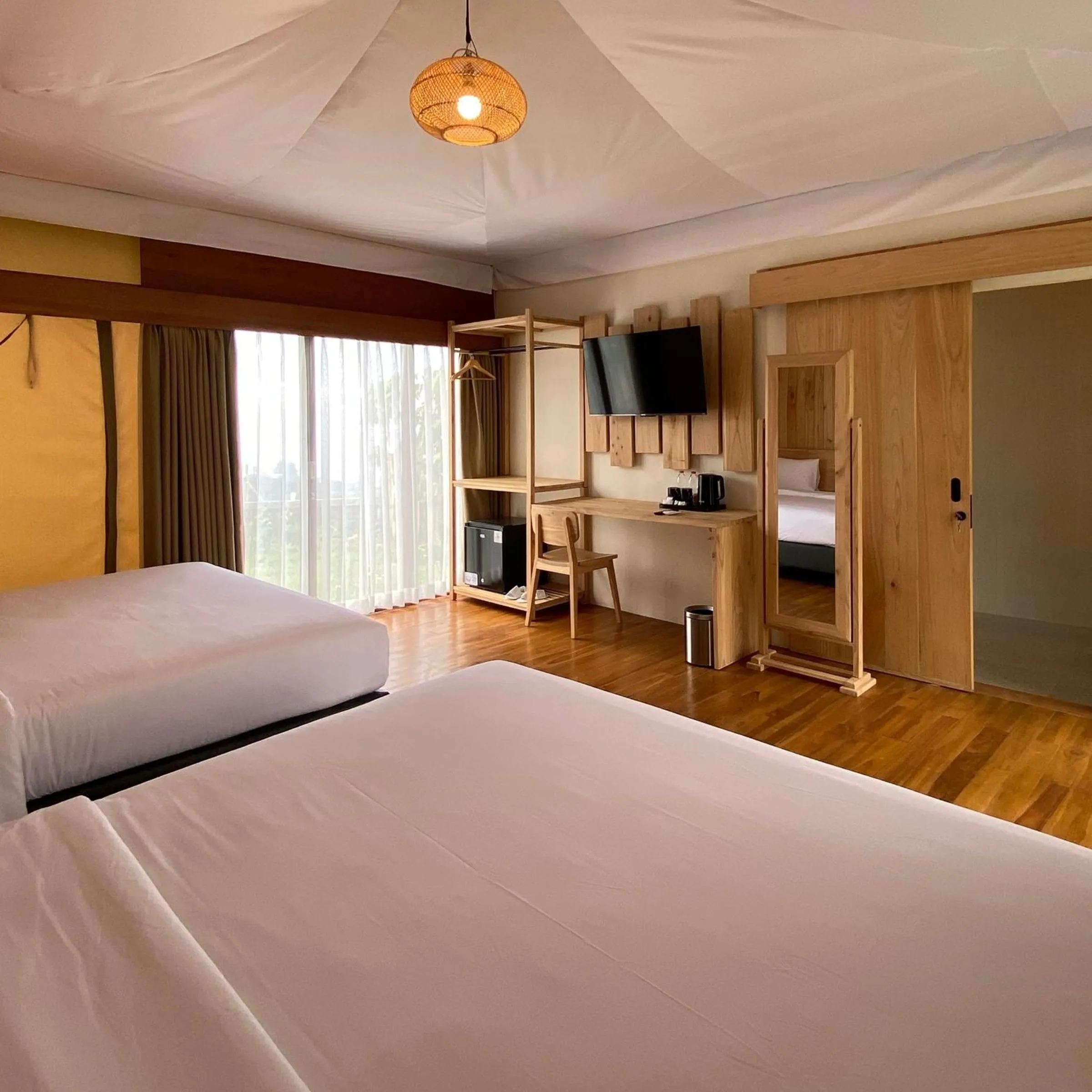 Bedroom, Bed in Tebing View Glamping, Azana Hotels Collection